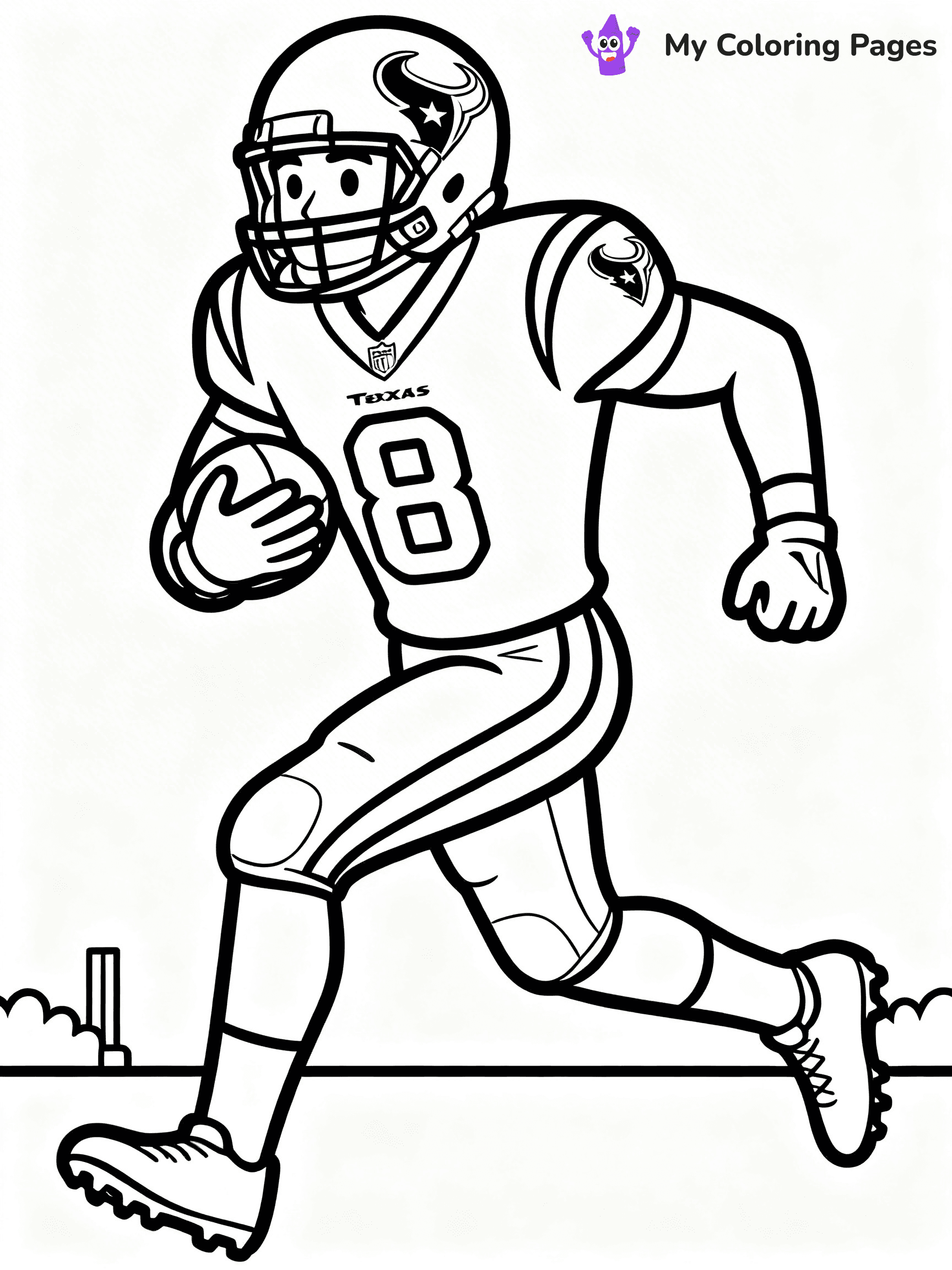 Texans Coloring Pages - 10