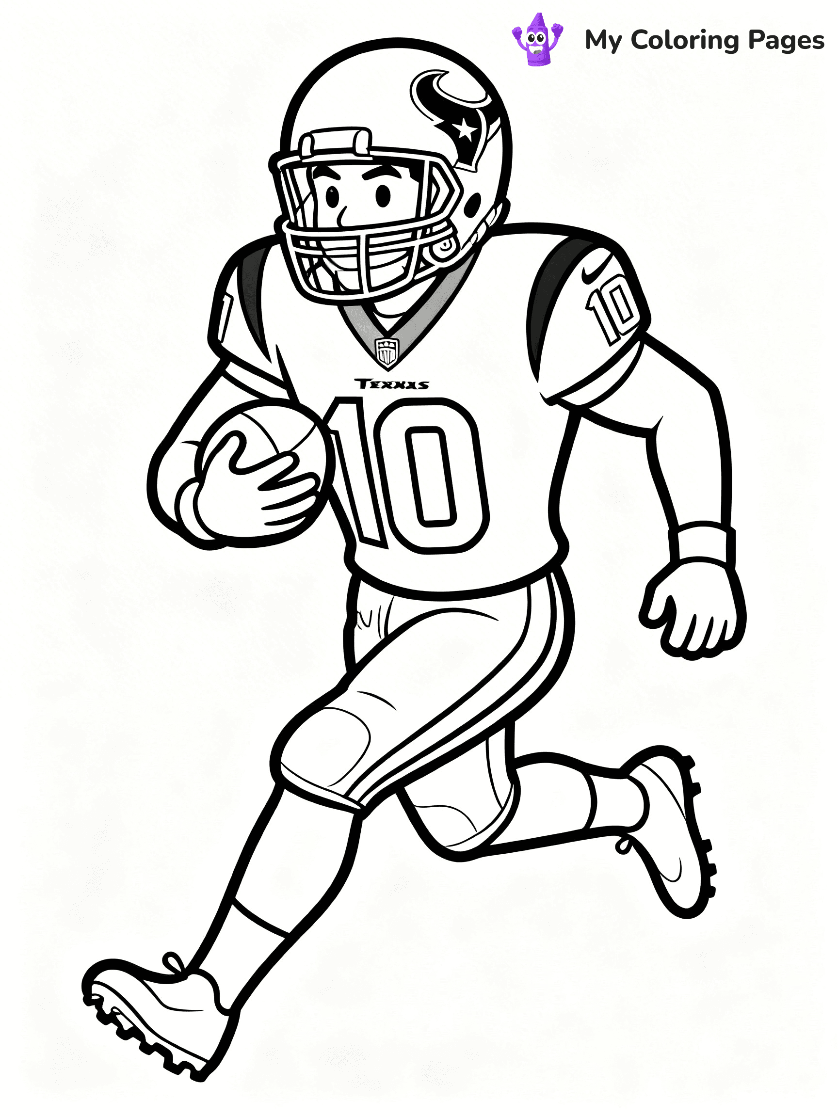 Texans Coloring Pages - 7