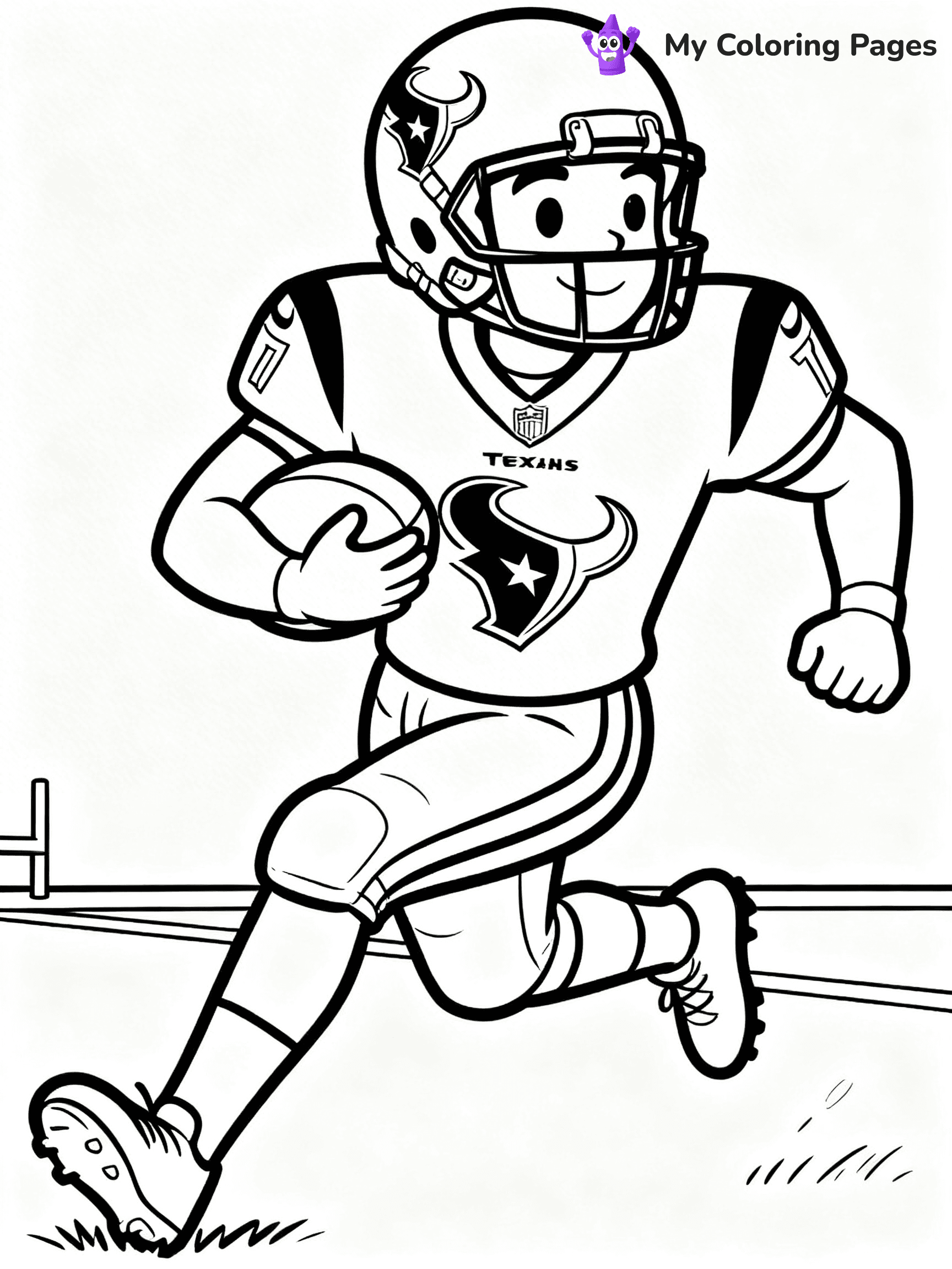 Texans Coloring Pages - 6