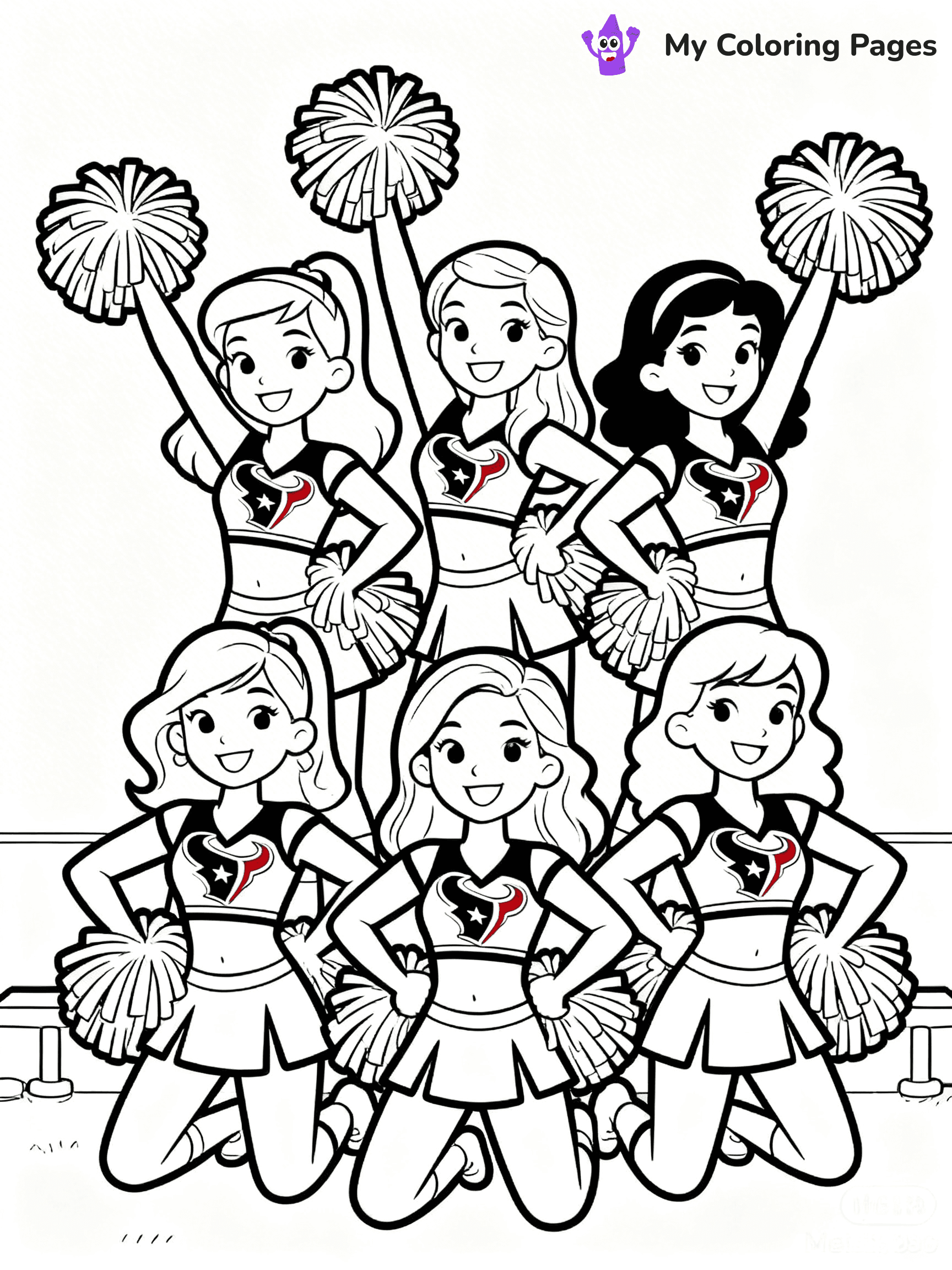 Texans Coloring Pages - 3