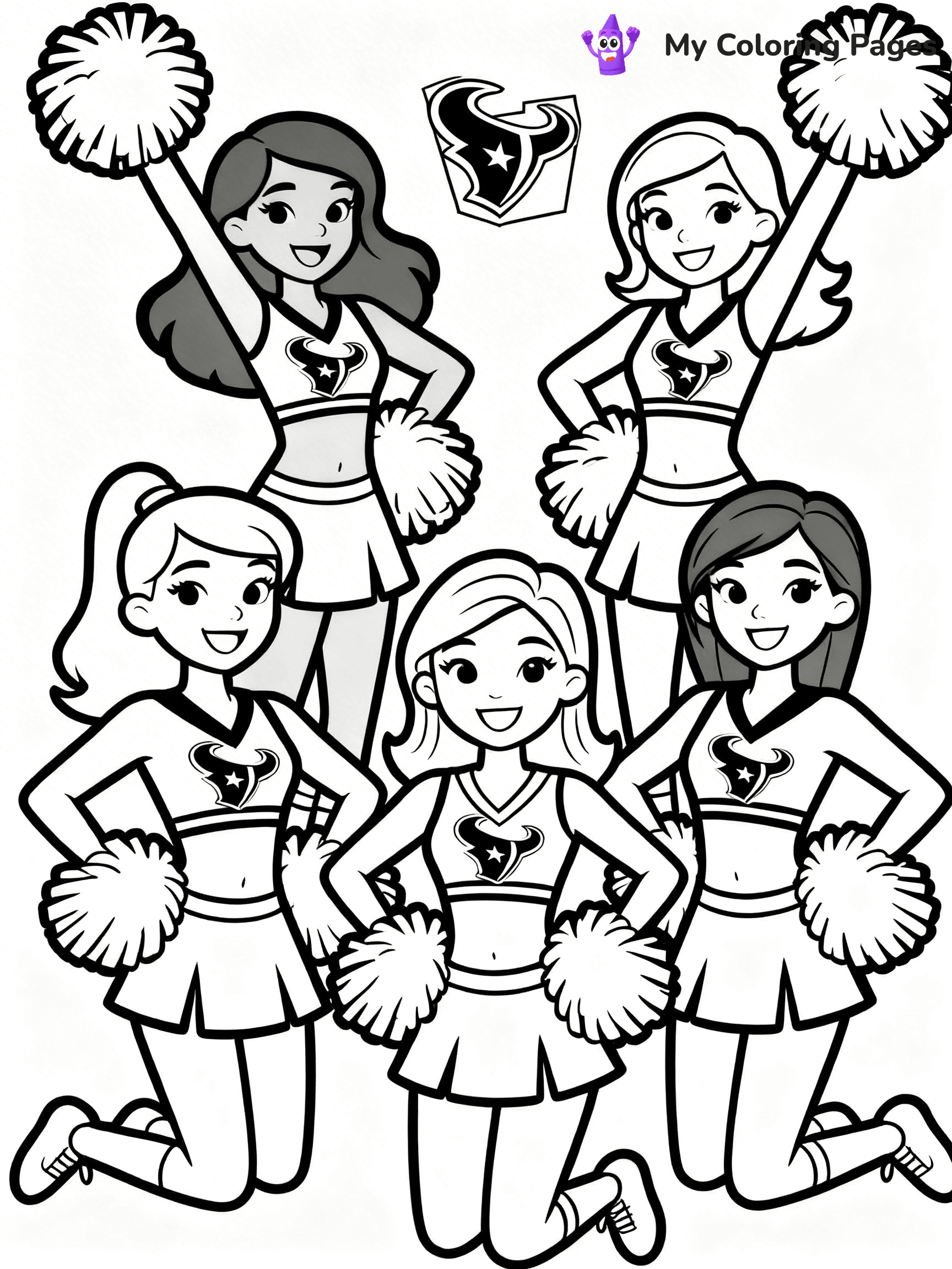 Texans Coloring Pages - 1