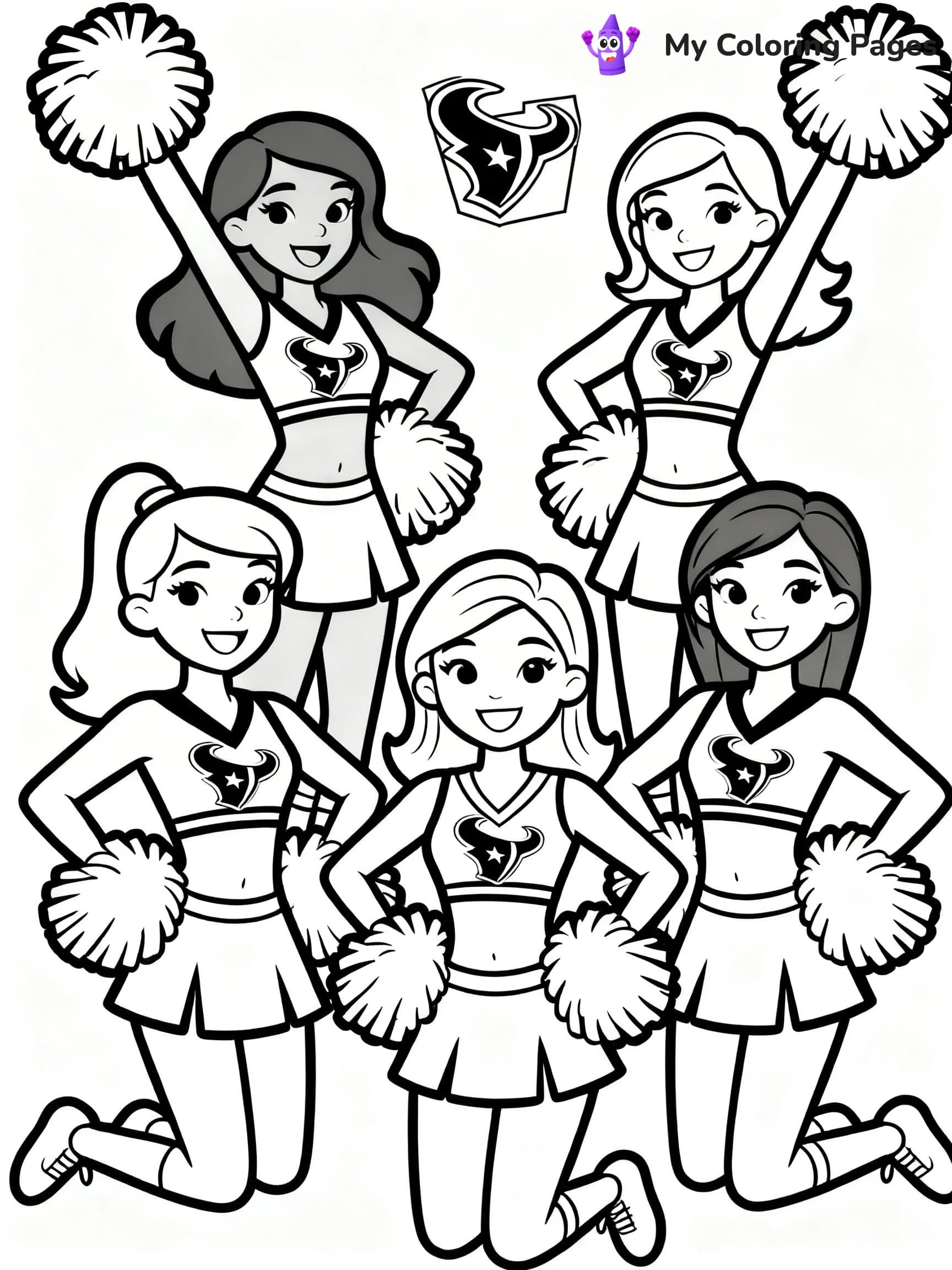 Texans Coloring Pages - 1