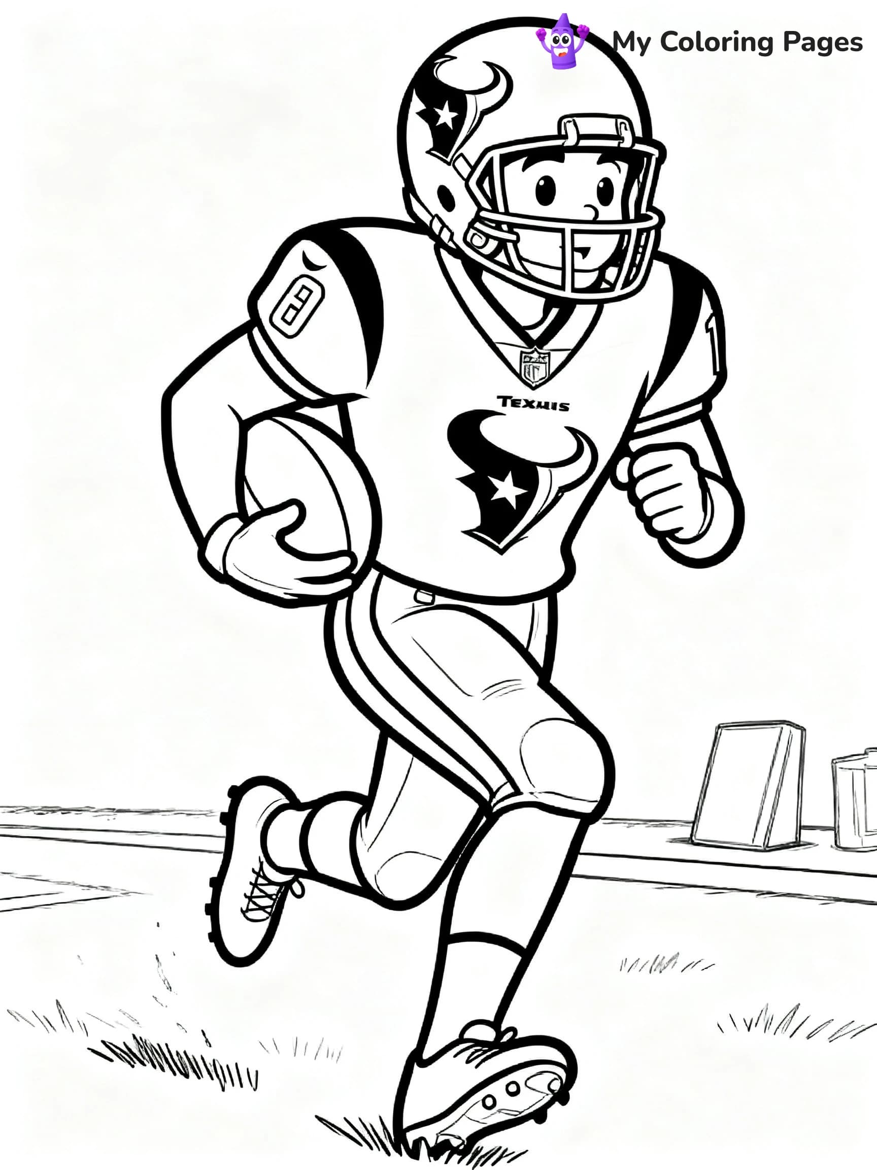Texans Coloring Pages - 24