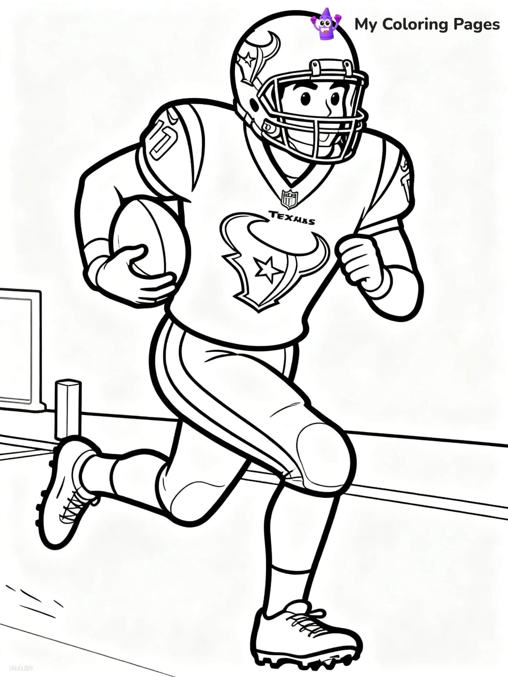 Texans Coloring Pages - 23
