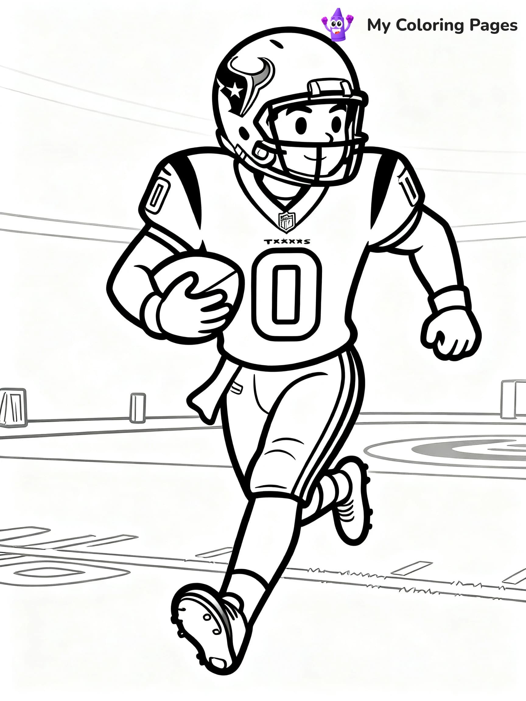 Texans Coloring Pages - 22