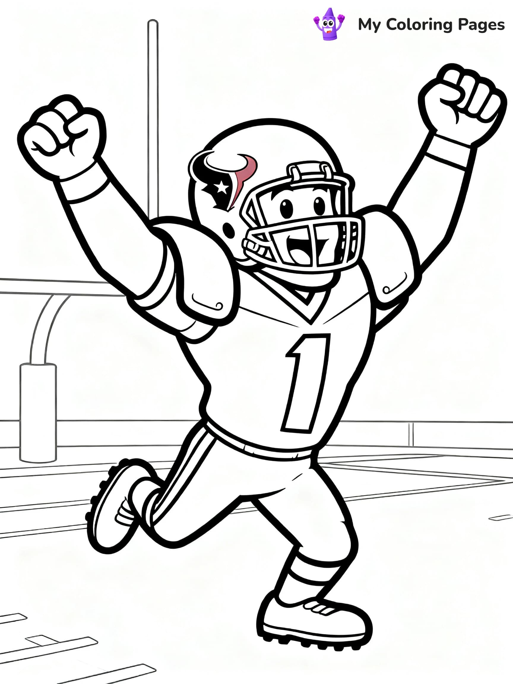 Texans Coloring Pages - 20
