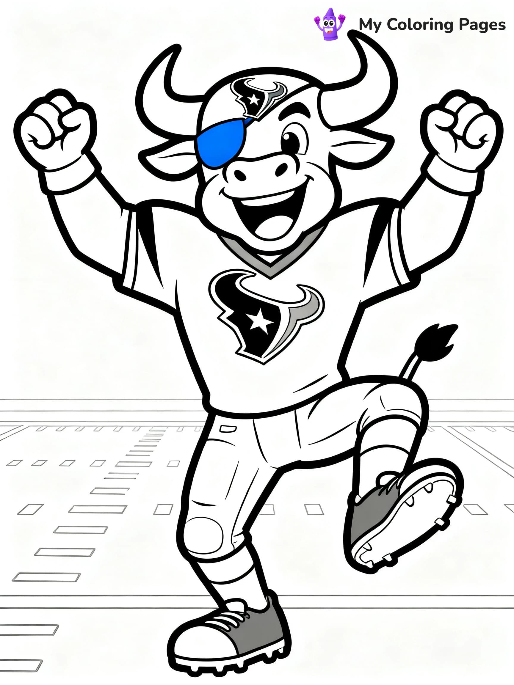 Texans Coloring Pages - 15