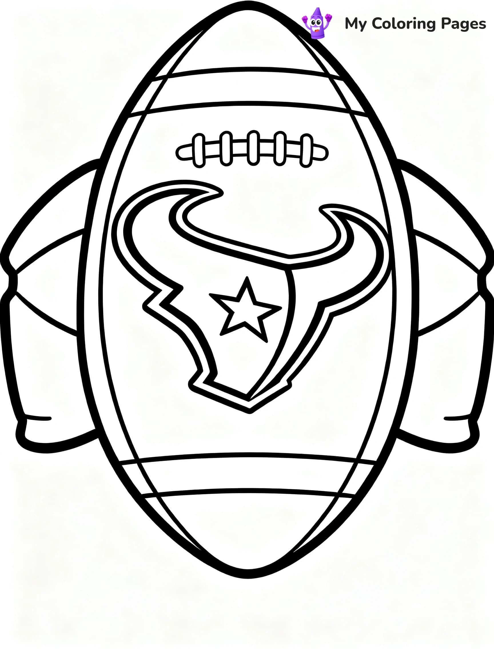 Texans Coloring Pages - 8