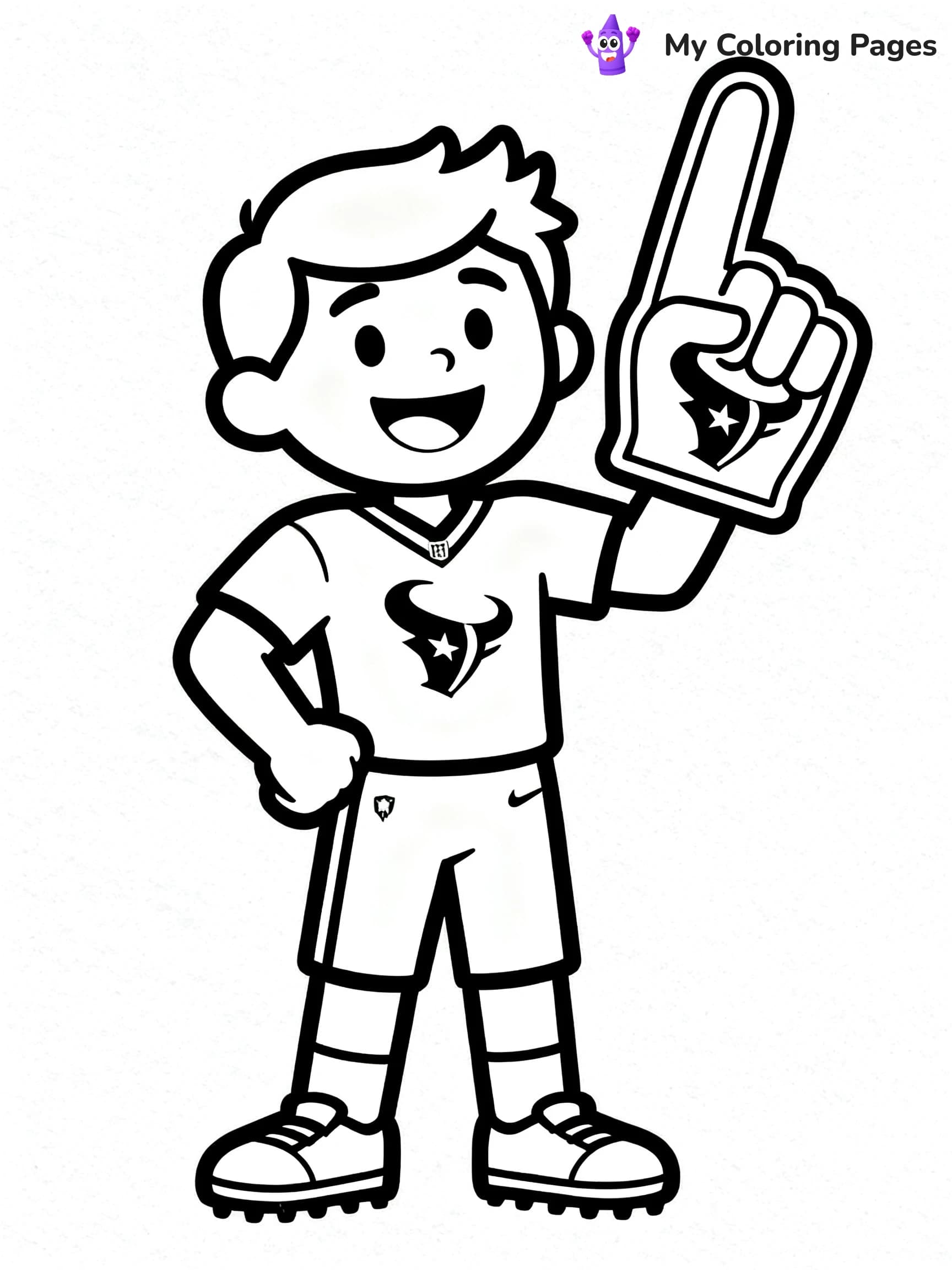 Texans Coloring Pages - 7