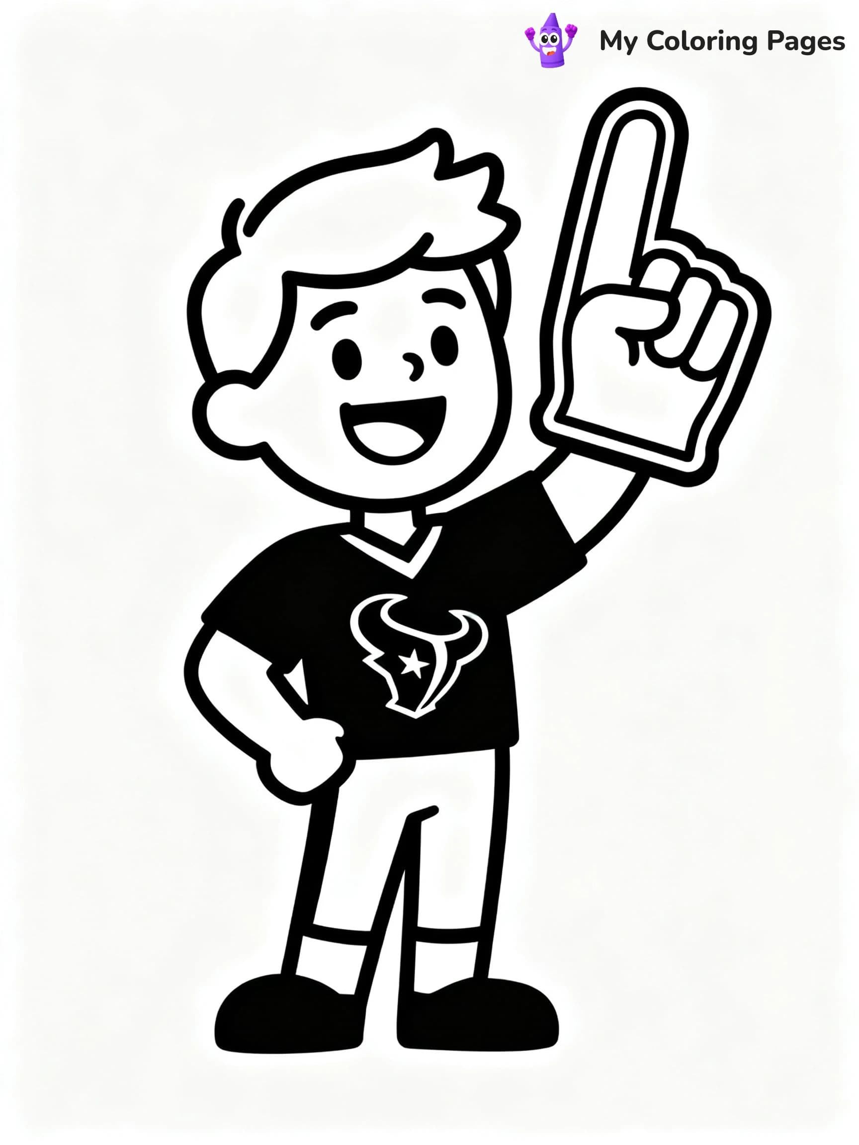 Texans Coloring Pages - 5