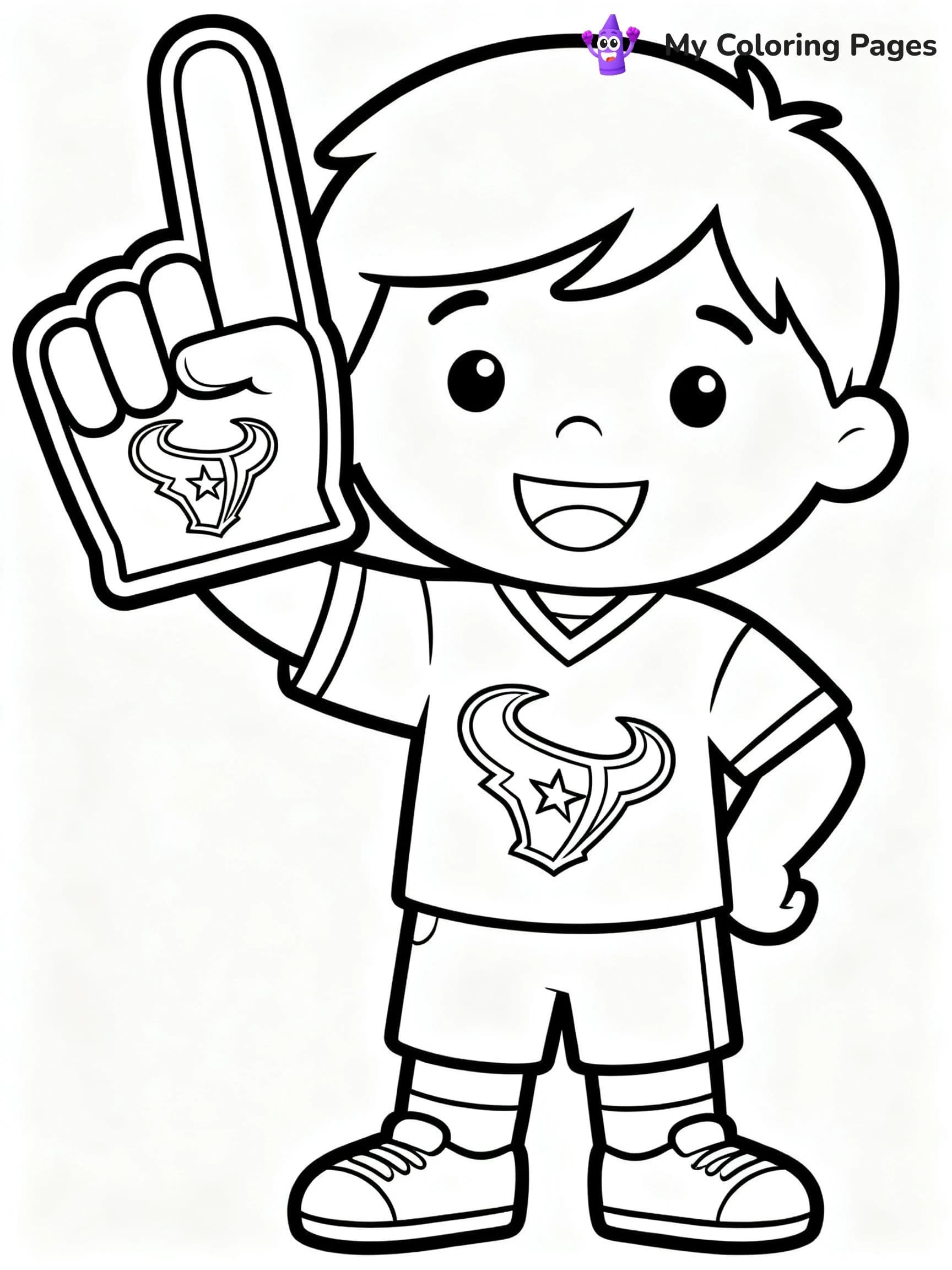Texans Coloring Pages - 4