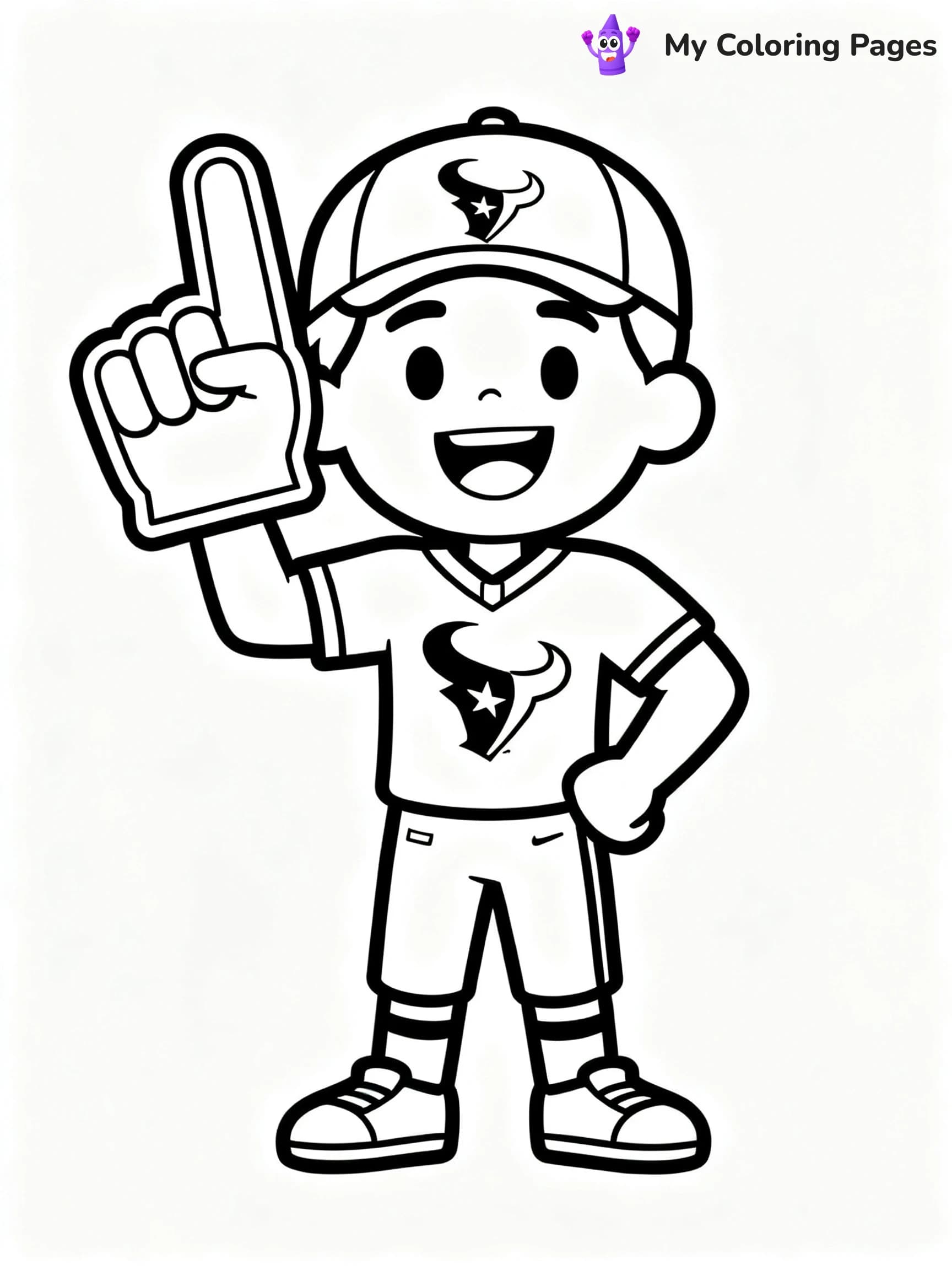 Texans Coloring Pages - 3