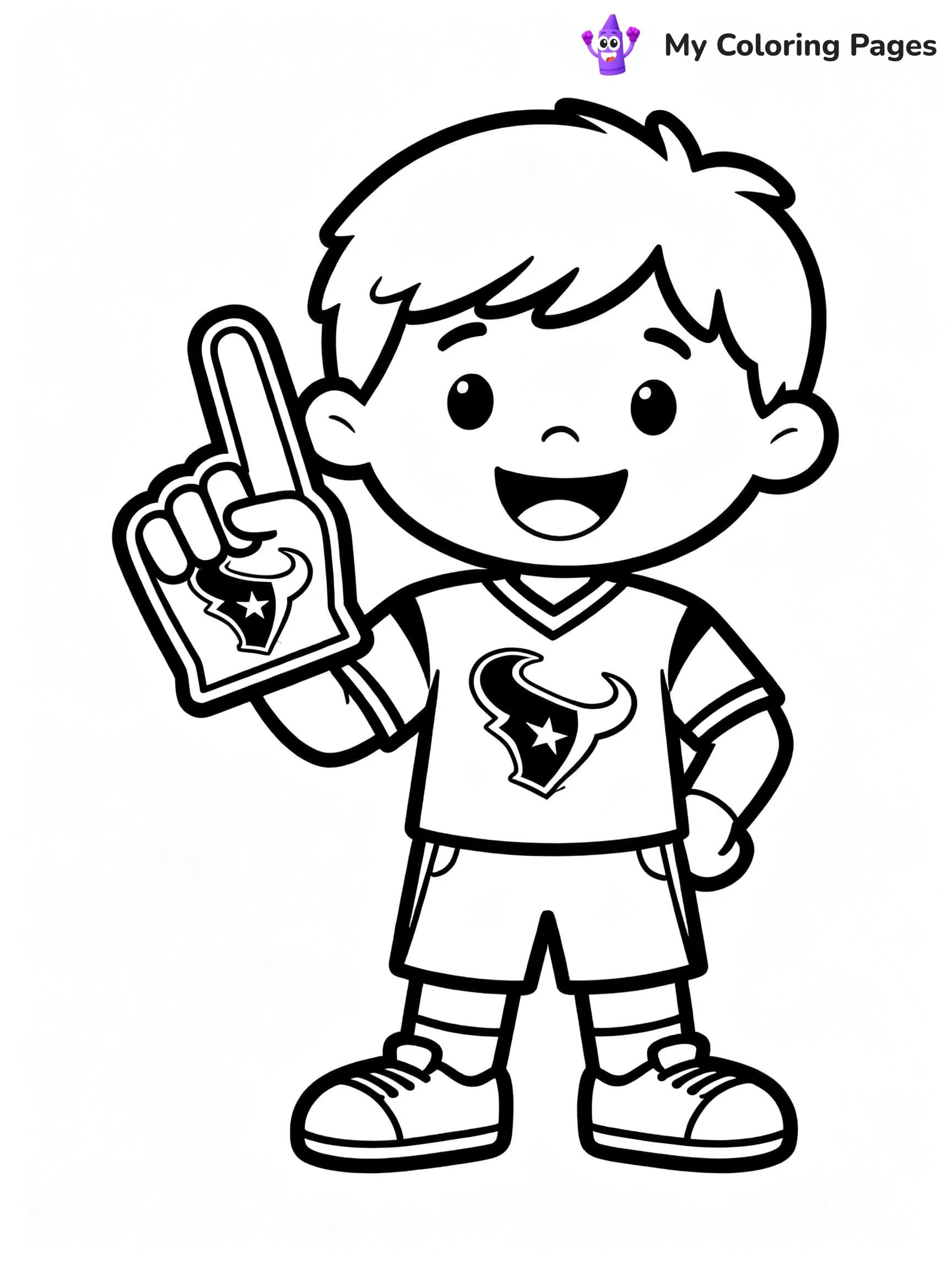 Texans Coloring Pages - 2
