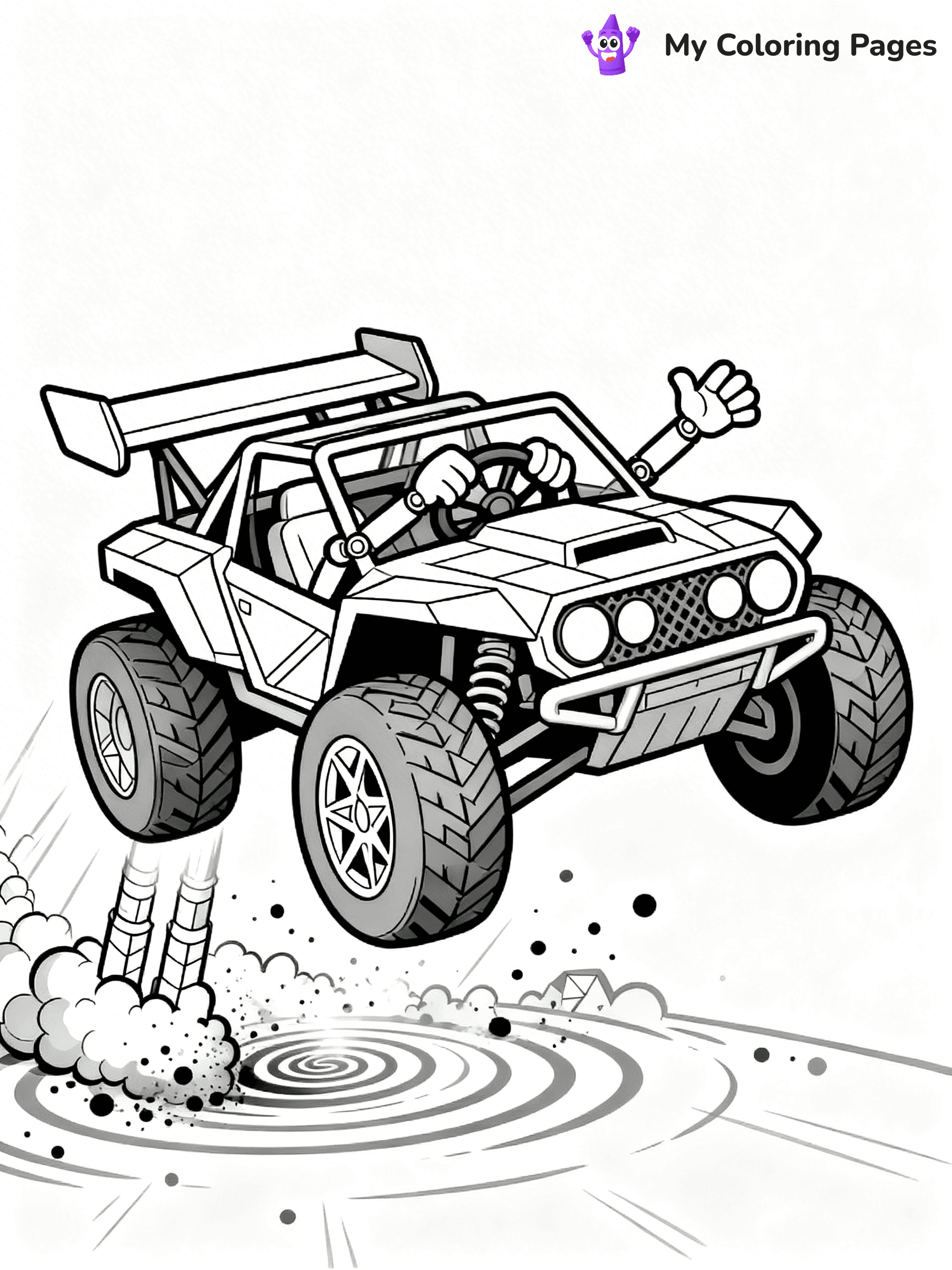 Rocket League Coloring Pages - 30
