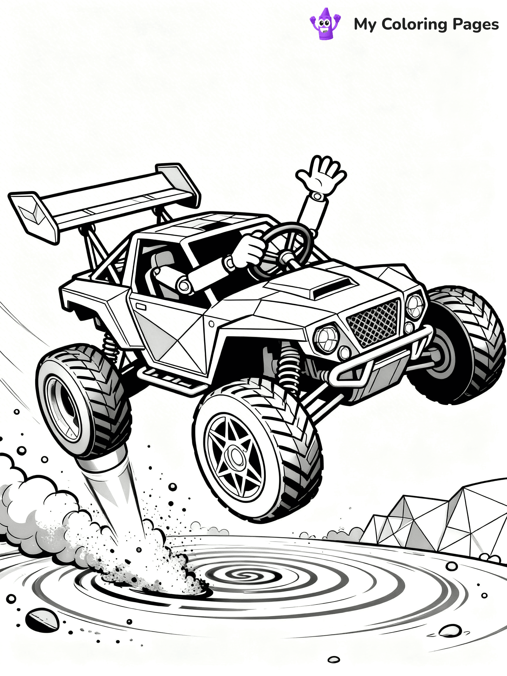 Rocket League Coloring Pages - 26