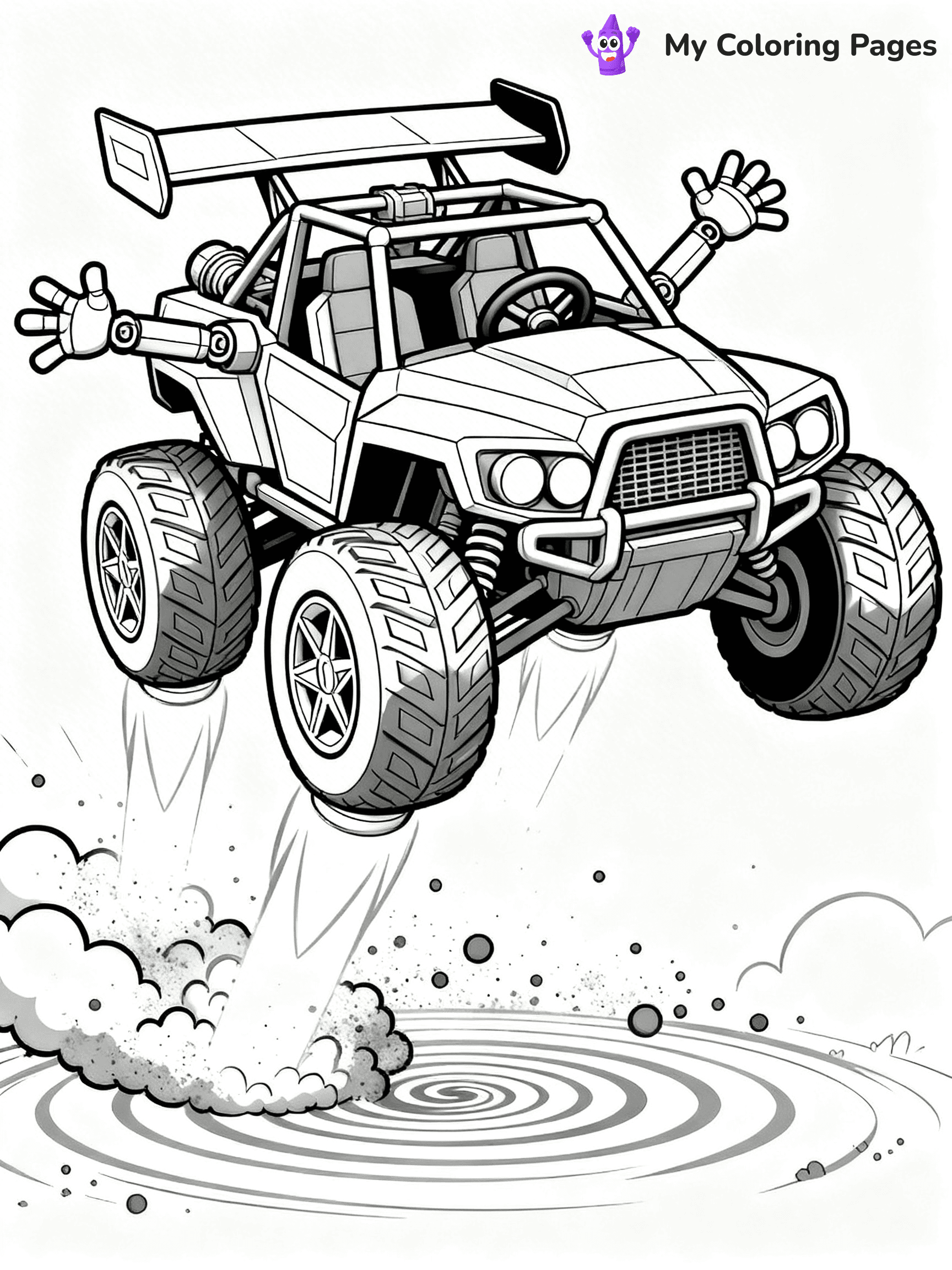 Rocket League Coloring Pages - 25