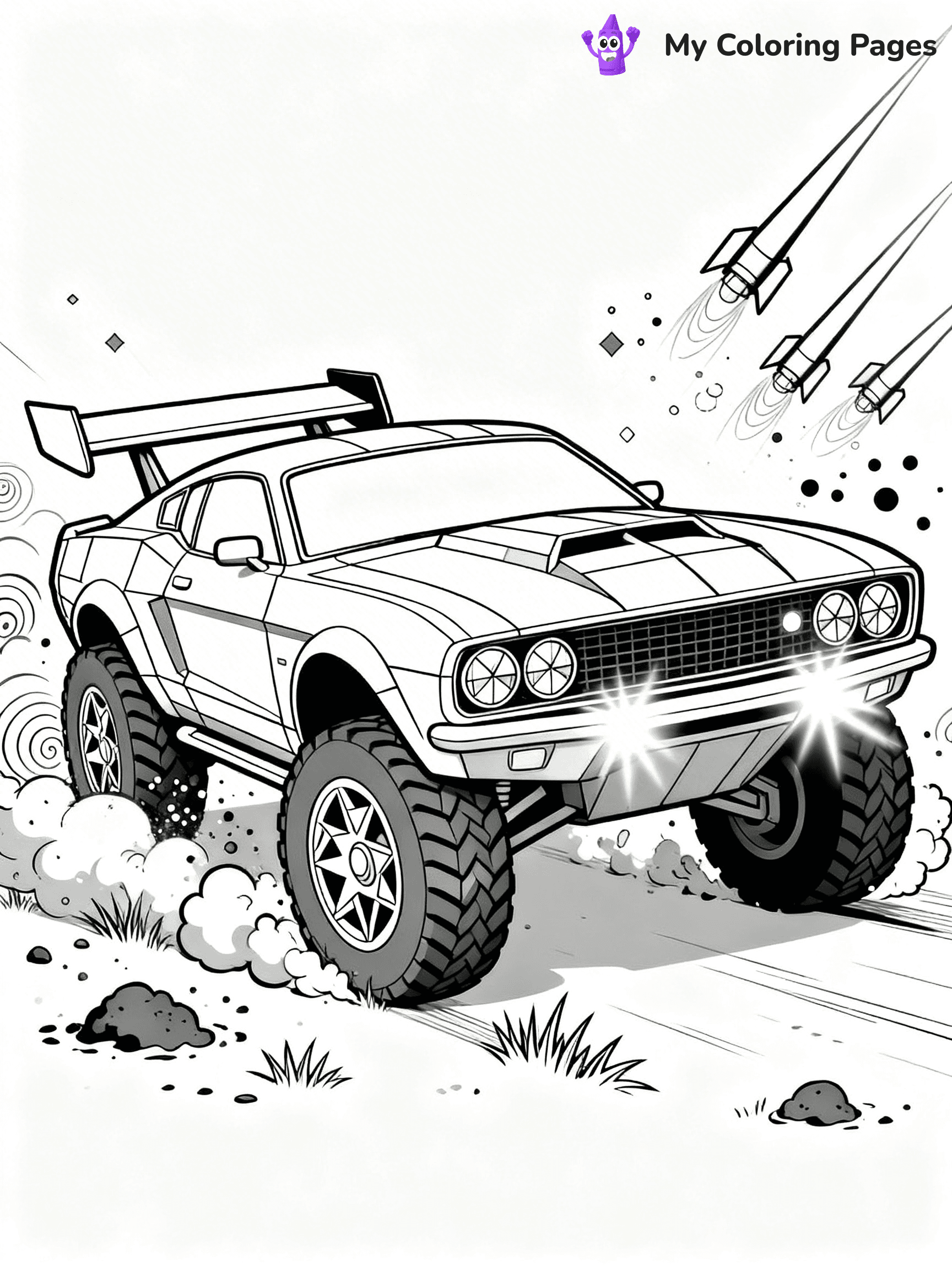 Rocket League Coloring Pages - 24