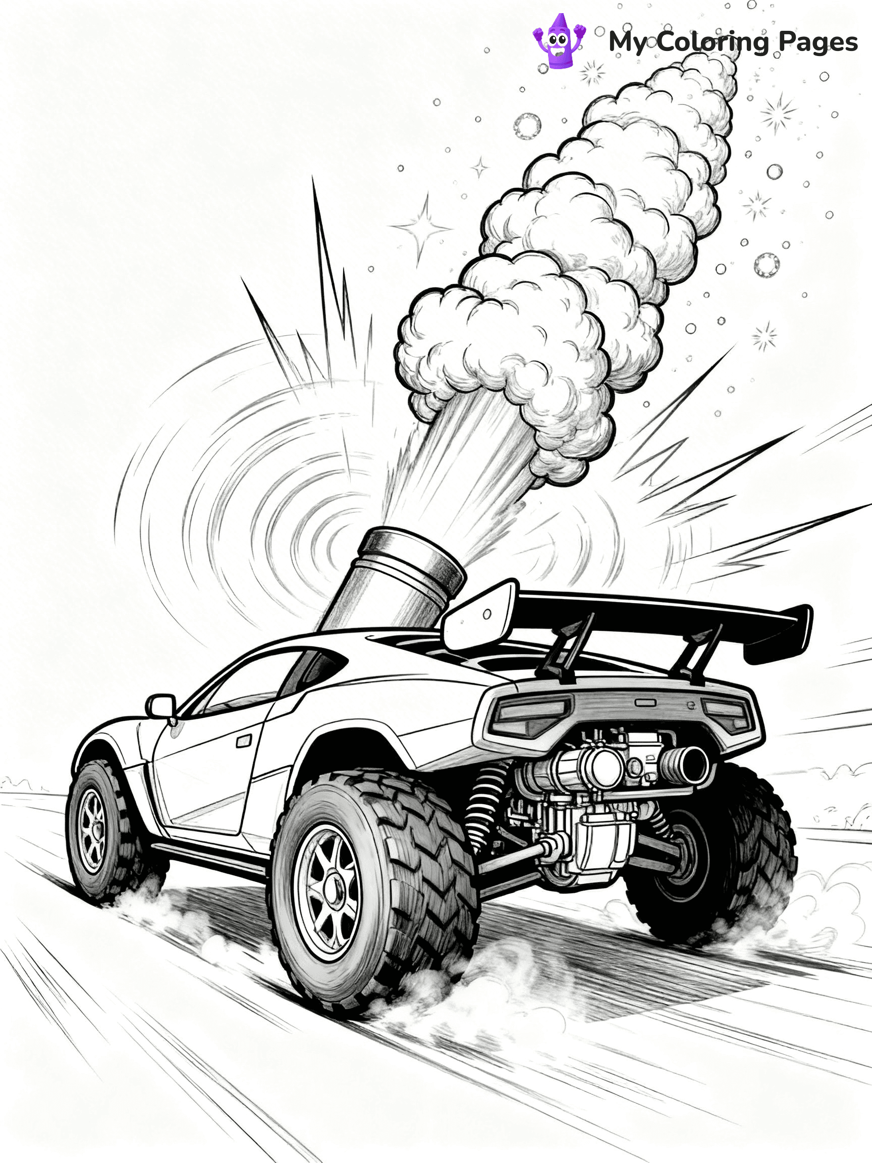 Rocket League Coloring Pages - 11