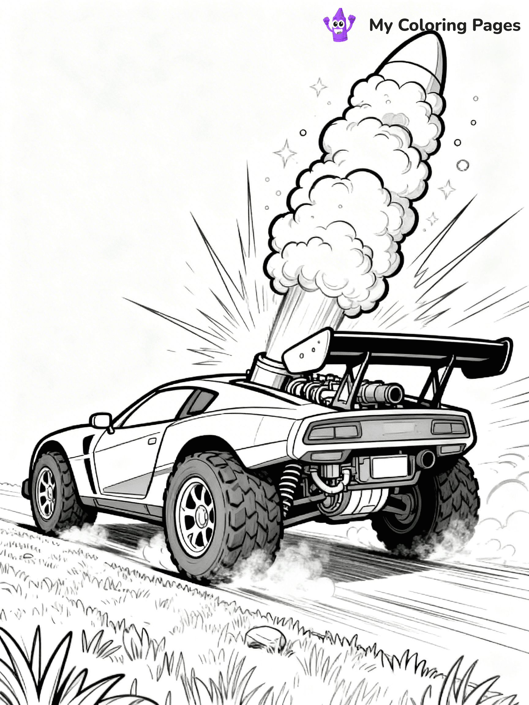 Rocket League Coloring Pages - 7