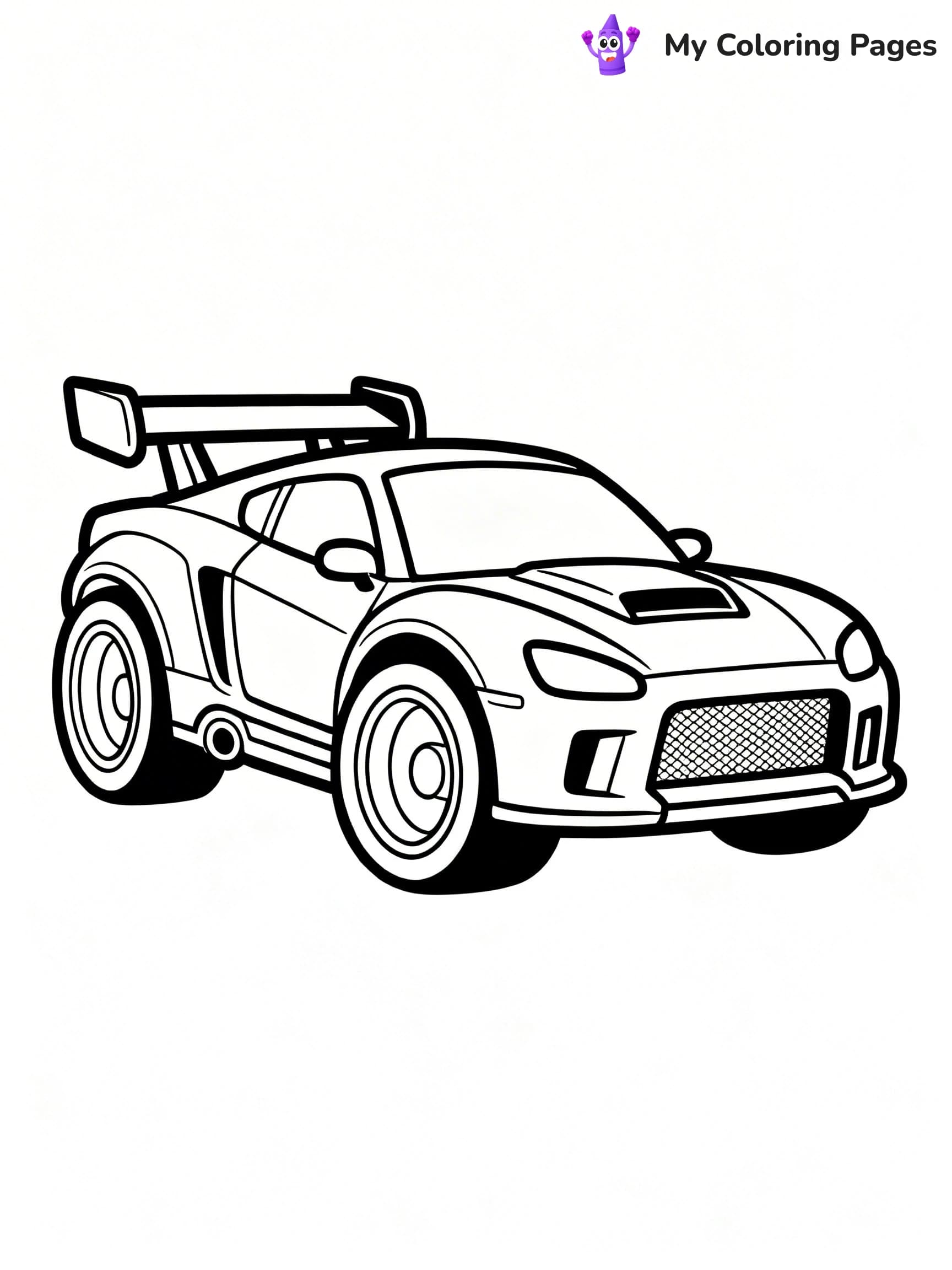 Rocket League Coloring Pages - 20