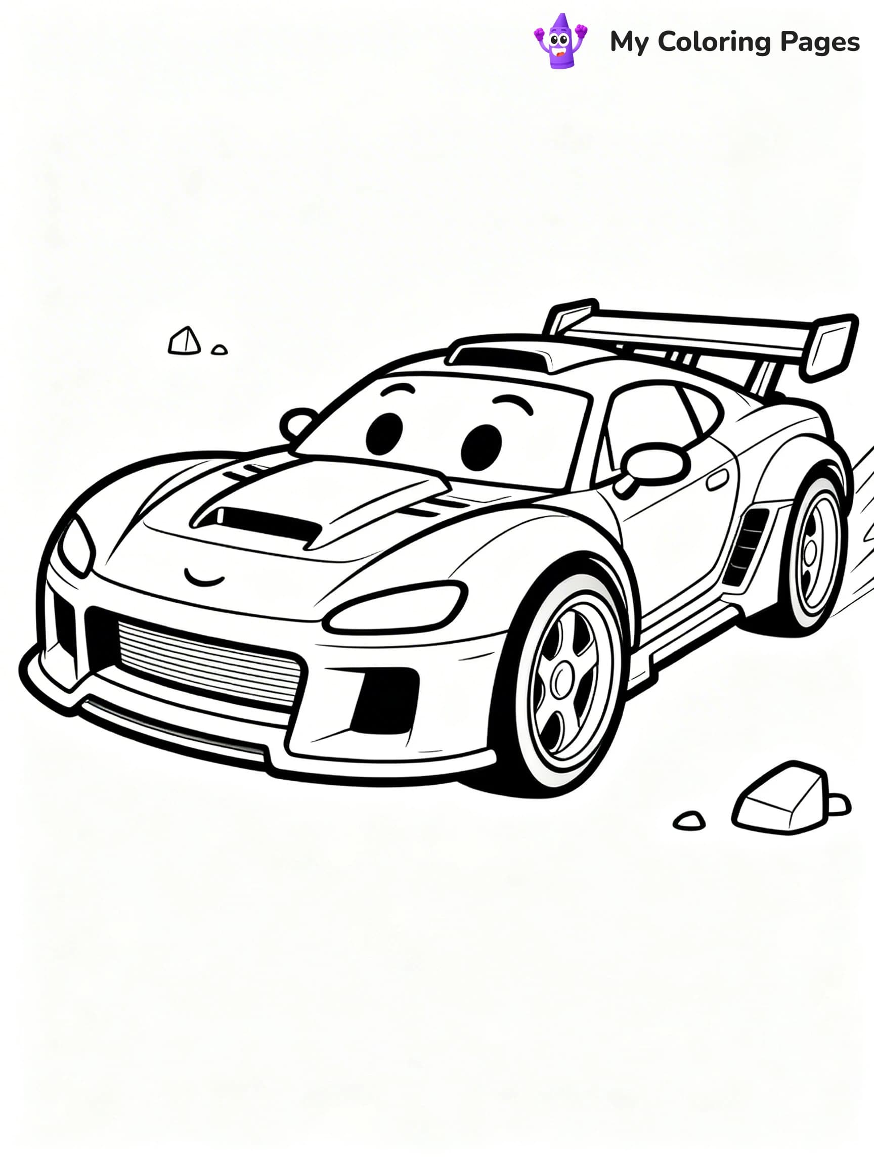Rocket League Coloring Pages - 19
