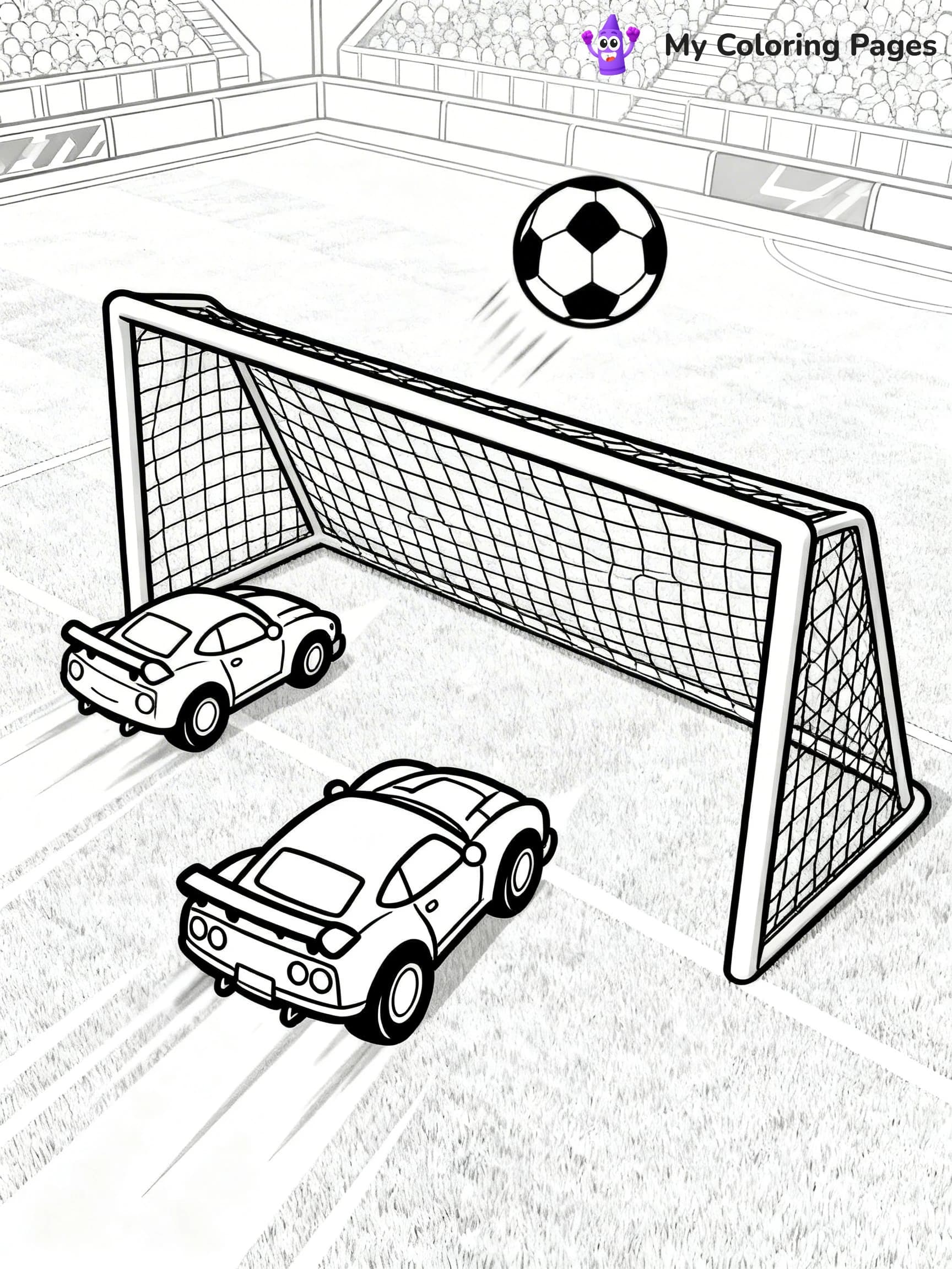 Rocket League Coloring Pages - 16