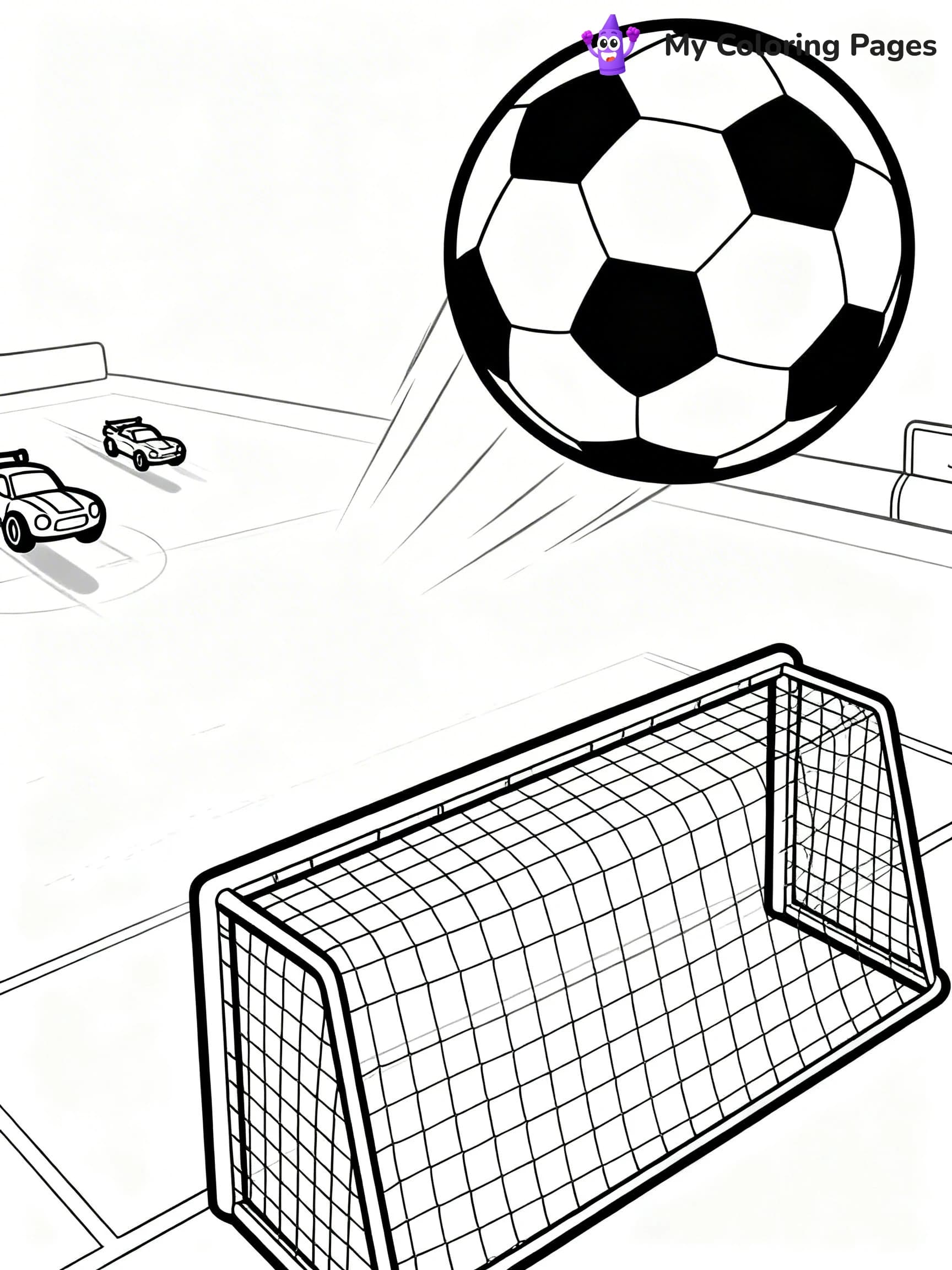 Rocket League Coloring Pages - 13