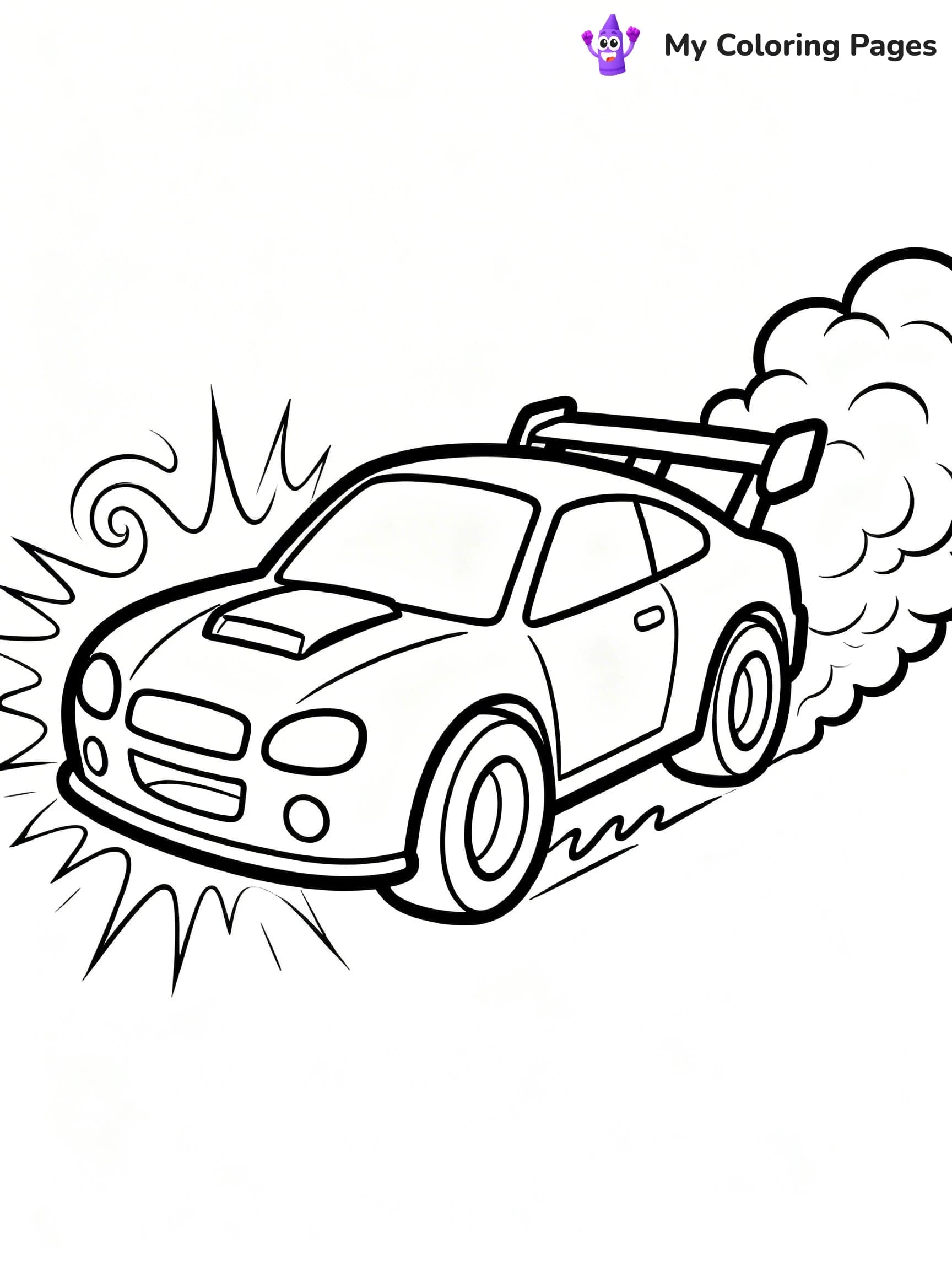 Rocket League Coloring Pages - 10