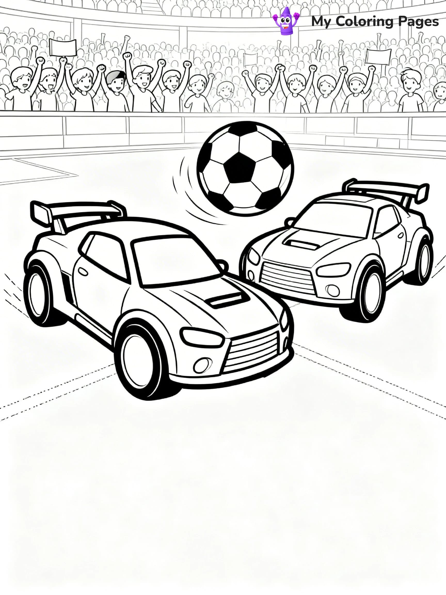Rocket League Coloring Pages - 5