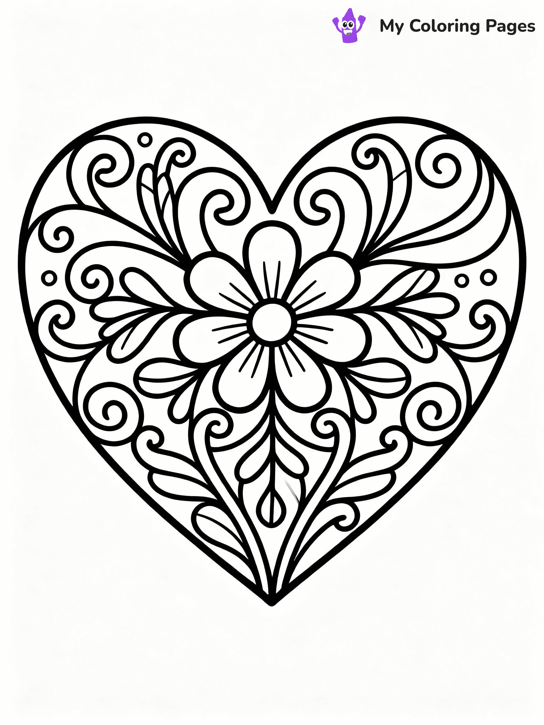 ⚠️ CRITICAL REQUIREMENT - ABSOLUTE BLACK AND WHITE ONLY ⚠️
This MUST be a BLACK AND WHITE line drawing ONLY. NO COLORS whatsoever.
- ONLY pure black lines (#000000) on pure white background (#FFFFFF)
- ABSOLUTELY NO colors, NO shading, NO gradients, NO grayscale
- If there are ANY colors in the output, the image is REJECTED
- This is a COLORING PAGE - meant to be COLORED IN by children
- The output must be UNCOLORED line art ready for coloring
⚠️ SUBJECT TO DRAW: Heart with intricate floral designs, swirling vines, elegant outline style
(REMEMBER: Output must be BLACK AND WHITE line art only, NOT colored!)
# COLORING PAGE: BLACK OUTLINES ONLY - WHITE BACKGROUND MANDATORY
Create a **coloring book page** using EXACTLY two values: black lines, white space.
## NON-NEGOTIABLE BINARY RULES
- **ONLY #000000 (black) and #FFFFFF (white)** - NO other values exist
- **EVERY PIXEL = BLACK OR WHITE** - no gray/shading/antialiasing
- **WHITE BACKGROUND MANDATORY** - entire canvas stays white
- **ALL SHAPES HOLLOW** - everything is empty outlines waiting to be colored
- **FORBIDDEN:** fills, shading, gradients, patterns, textures, colors
- **NO SOLID REGIONS** - if it's not a thin line, it's wrong
## Universal Line Standards
- Black outlines ONLY - thin, uniform weight
- Every shape completely empty inside
- Closed contours suitable for coloring
- Simple flat illustration - zero depth/3D/realism
- **Style:** Whimsical Doodle Art Alley - rounded, friendly outlines (unless specified)
## Everything = Outline Only
- Characters/animals: hollow shapes
- Objects/clothing: empty contours
- Backgrounds/scenery: line work only
- Natural elements: outlined forms
- Dark/night areas: don't exist (use outlined symbols)
- Textures/patterns: convert to simple lines
## The Test
Can a child color EVERY white space with crayons? If any area is pre-filled/shaded/gray or colored in, it FAILS. Every shape must be waiting to receive color.
**FINAL OUTPUT**: Binary coloring page. Black lines define shapes. White spaces ready for coloring. Nothing else exists. No exceptions. Print-ready.
⚠️ FINAL REMINDER: Draw the subject "Heart with intricate floral designs, swirling vines, elegant outline style" as BLACK AND WHITE line art. Zero colors in output.