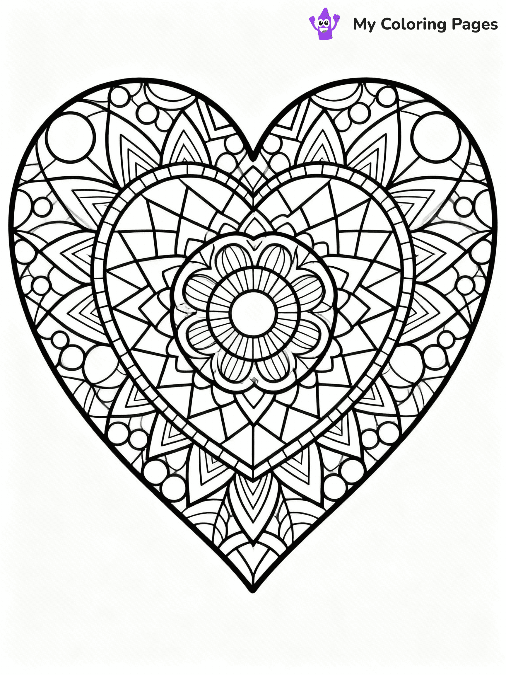 ⚠️ CRITICAL REQUIREMENT - ABSOLUTE BLACK AND WHITE ONLY ⚠️
This MUST be a BLACK AND WHITE line drawing ONLY. NO COLORS whatsoever.
- ONLY pure black lines (#000000) on pure white background (#FFFFFF)
- ABSOLUTELY NO colors, NO shading, NO gradients, NO grayscale
- If there are ANY colors in the output, the image is REJECTED
- This is a COLORING PAGE - meant to be COLORED IN by children
- The output must be UNCOLORED line art ready for coloring
⚠️ SUBJECT TO DRAW: Heart-shaped mandala with geometric patterns, symmetrical design, detailed outline style
(REMEMBER: Output must be BLACK AND WHITE line art only, NOT colored!)
# COLORING PAGE: BLACK OUTLINES ONLY - WHITE BACKGROUND MANDATORY
Create a **coloring book page** using EXACTLY two values: black lines, white space.
## NON-NEGOTIABLE BINARY RULES
- **ONLY #000000 (black) and #FFFFFF (white)** - NO other values exist
- **EVERY PIXEL = BLACK OR WHITE** - no gray/shading/antialiasing
- **WHITE BACKGROUND MANDATORY** - entire canvas stays white
- **ALL SHAPES HOLLOW** - everything is empty outlines waiting to be colored
- **FORBIDDEN:** fills, shading, gradients, patterns, textures, colors
- **NO SOLID REGIONS** - if it's not a thin line, it's wrong
## Universal Line Standards
- Black outlines ONLY - thin, uniform weight
- Every shape completely empty inside
- Closed contours suitable for coloring
- Simple flat illustration - zero depth/3D/realism
- **Style:** Whimsical Doodle Art Alley - rounded, friendly outlines (unless specified)
## Everything = Outline Only
- Characters/animals: hollow shapes
- Objects/clothing: empty contours
- Backgrounds/scenery: line work only
- Natural elements: outlined forms
- Dark/night areas: don't exist (use outlined symbols)
- Textures/patterns: convert to simple lines
## The Test
Can a child color EVERY white space with crayons? If any area is pre-filled/shaded/gray or colored in, it FAILS. Every shape must be waiting to receive color.
**FINAL OUTPUT**: Binary coloring page. Black lines define shapes. White spaces ready for coloring. Nothing else exists. No exceptions. Print-ready.
⚠️ FINAL REMINDER: Draw the subject "Heart-shaped mandala with geometric patterns, symmetrical design, detailed outline style" as BLACK AND WHITE line art. Zero colors in output.