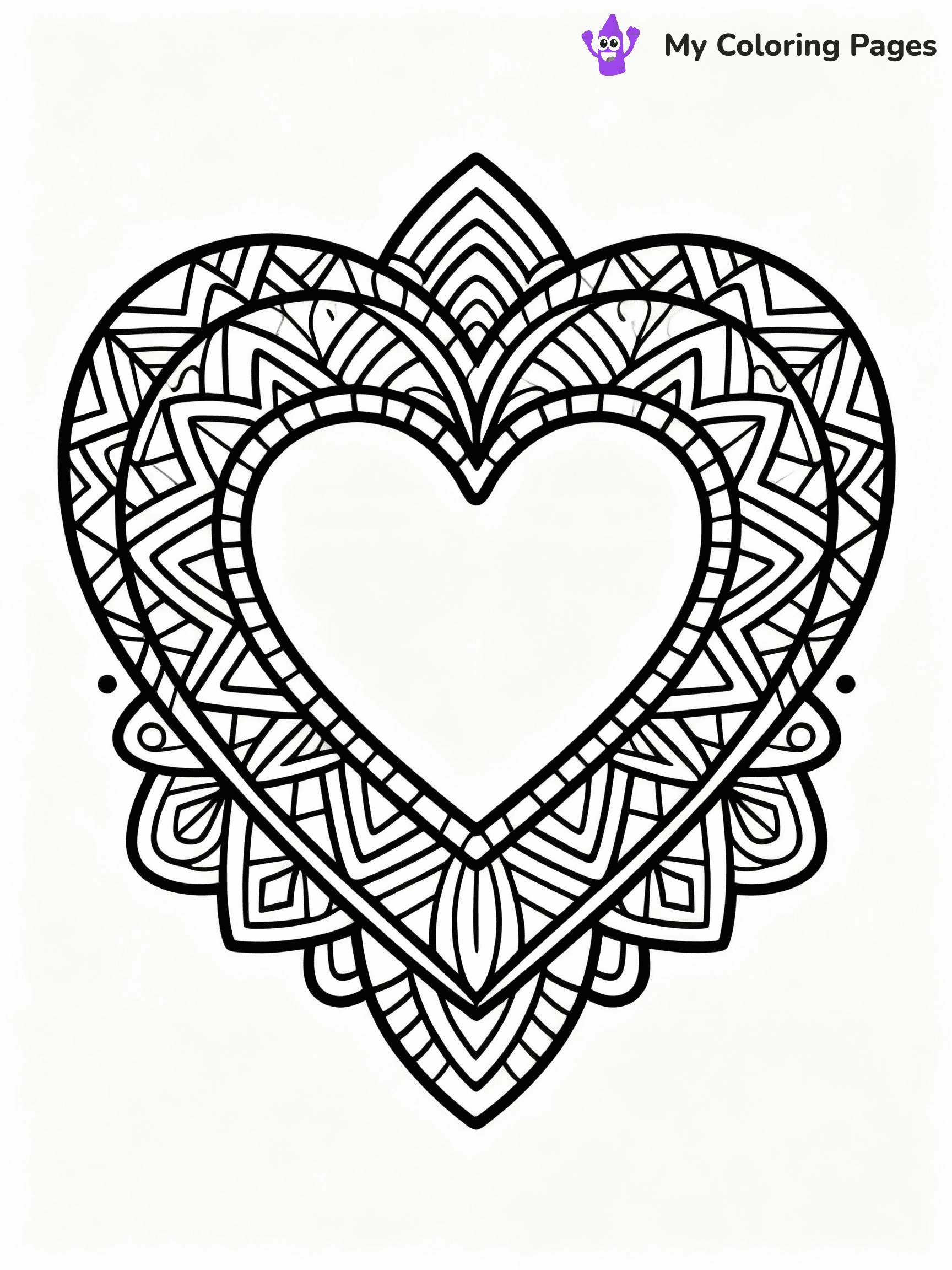 ⚠️ CRITICAL REQUIREMENT - ABSOLUTE BLACK AND WHITE ONLY ⚠️
This MUST be a BLACK AND WHITE line drawing ONLY. NO COLORS whatsoever.
- ONLY pure black lines (#000000) on pure white background (#FFFFFF)
- ABSOLUTELY NO colors, NO shading, NO gradients, NO grayscale
- If there are ANY colors in the output, the image is REJECTED
- This is a COLORING PAGE - meant to be COLORED IN by children
- The output must be UNCOLORED line art ready for coloring
⚠️ SUBJECT TO DRAW: Heart-shaped mandala with geometric patterns, symmetrical design, detailed outline style
(REMEMBER: Output must be BLACK AND WHITE line art only, NOT colored!)
# COLORING PAGE: BLACK OUTLINES ONLY - WHITE BACKGROUND MANDATORY
Create a **coloring book page** using EXACTLY two values: black lines, white space.
## NON-NEGOTIABLE BINARY RULES
- **ONLY #000000 (black) and #FFFFFF (white)** - NO other values exist
- **EVERY PIXEL = BLACK OR WHITE** - no gray/shading/antialiasing
- **WHITE BACKGROUND MANDATORY** - entire canvas stays white
- **ALL SHAPES HOLLOW** - everything is empty outlines waiting to be colored
- **FORBIDDEN:** fills, shading, gradients, patterns, textures, colors
- **NO SOLID REGIONS** - if it's not a thin line, it's wrong
## Universal Line Standards
- Black outlines ONLY - thin, uniform weight
- Every shape completely empty inside
- Closed contours suitable for coloring
- Simple flat illustration - zero depth/3D/realism
- **Style:** Whimsical Doodle Art Alley - rounded, friendly outlines (unless specified)
## Everything = Outline Only
- Characters/animals: hollow shapes
- Objects/clothing: empty contours
- Backgrounds/scenery: line work only
- Natural elements: outlined forms
- Dark/night areas: don't exist (use outlined symbols)
- Textures/patterns: convert to simple lines
## The Test
Can a child color EVERY white space with crayons? If any area is pre-filled/shaded/gray or colored in, it FAILS. Every shape must be waiting to receive color.
**FINAL OUTPUT**: Binary coloring page. Black lines define shapes. White spaces ready for coloring. Nothing else exists. No exceptions. Print-ready.
⚠️ FINAL REMINDER: Draw the subject "Heart-shaped mandala with geometric patterns, symmetrical design, detailed outline style" as BLACK AND WHITE line art. Zero colors in output.