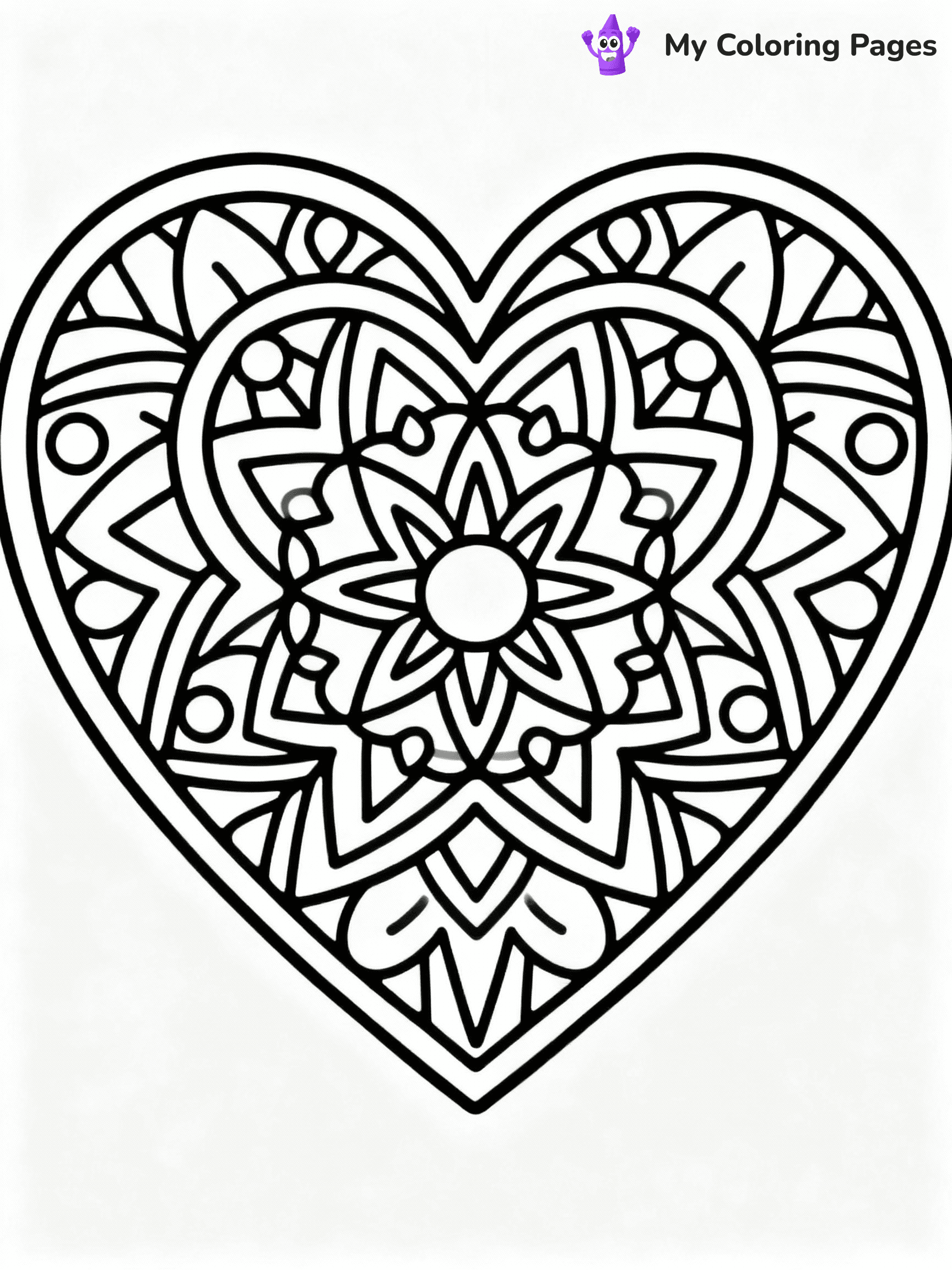 ⚠️ CRITICAL REQUIREMENT - ABSOLUTE BLACK AND WHITE ONLY ⚠️
This MUST be a BLACK AND WHITE line drawing ONLY. NO COLORS whatsoever.
- ONLY pure black lines (#000000) on pure white background (#FFFFFF)
- ABSOLUTELY NO colors, NO shading, NO gradients, NO grayscale
- If there are ANY colors in the output, the image is REJECTED
- This is a COLORING PAGE - meant to be COLORED IN by children
- The output must be UNCOLORED line art ready for coloring
⚠️ SUBJECT TO DRAW: Heart-shaped mandala with geometric patterns, symmetrical design, detailed outline style
(REMEMBER: Output must be BLACK AND WHITE line art only, NOT colored!)
# COLORING PAGE: BLACK OUTLINES ONLY - WHITE BACKGROUND MANDATORY
Create a **coloring book page** using EXACTLY two values: black lines, white space.
## NON-NEGOTIABLE BINARY RULES
- **ONLY #000000 (black) and #FFFFFF (white)** - NO other values exist
- **EVERY PIXEL = BLACK OR WHITE** - no gray/shading/antialiasing
- **WHITE BACKGROUND MANDATORY** - entire canvas stays white
- **ALL SHAPES HOLLOW** - everything is empty outlines waiting to be colored
- **FORBIDDEN:** fills, shading, gradients, patterns, textures, colors
- **NO SOLID REGIONS** - if it's not a thin line, it's wrong
## Universal Line Standards
- Black outlines ONLY - thin, uniform weight
- Every shape completely empty inside
- Closed contours suitable for coloring
- Simple flat illustration - zero depth/3D/realism
- **Style:** Whimsical Doodle Art Alley - rounded, friendly outlines (unless specified)
## Everything = Outline Only
- Characters/animals: hollow shapes
- Objects/clothing: empty contours
- Backgrounds/scenery: line work only
- Natural elements: outlined forms
- Dark/night areas: don't exist (use outlined symbols)
- Textures/patterns: convert to simple lines
## The Test
Can a child color EVERY white space with crayons? If any area is pre-filled/shaded/gray or colored in, it FAILS. Every shape must be waiting to receive color.
**FINAL OUTPUT**: Binary coloring page. Black lines define shapes. White spaces ready for coloring. Nothing else exists. No exceptions. Print-ready.
⚠️ FINAL REMINDER: Draw the subject "Heart-shaped mandala with geometric patterns, symmetrical design, detailed outline style" as BLACK AND WHITE line art. Zero colors in output.