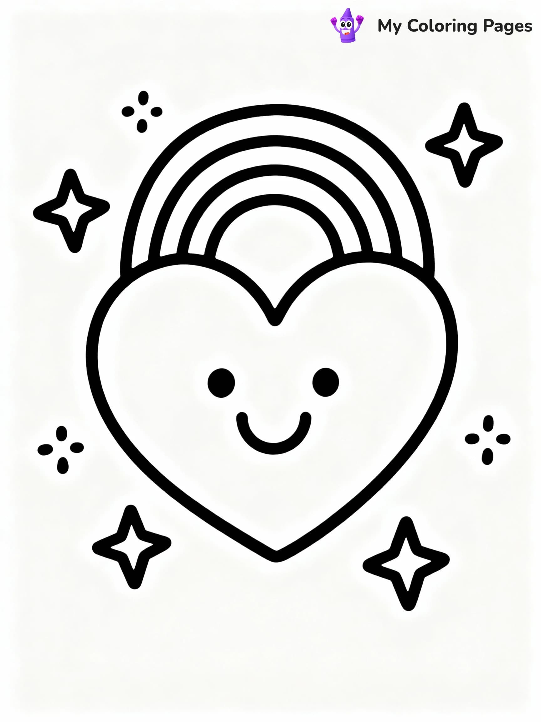Heart Coloring Pages - 20