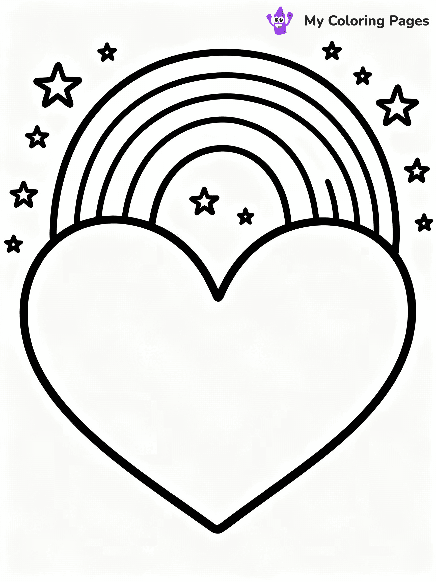 ⚠️ CRITICAL REQUIREMENT - ABSOLUTE BLACK AND WHITE ONLY ⚠️
This MUST be a BLACK AND WHITE line drawing ONLY. NO COLORS whatsoever.
- ONLY pure black lines (#000000) on pure white background (#FFFFFF)
- ABSOLUTELY NO colors, NO shading, NO gradients, NO grayscale
- If there are ANY colors in the output, the image is REJECTED
- This is a COLORING PAGE - meant to be COLORED IN by children
- The output must be UNCOLORED line art ready for coloring
⚠️ SUBJECT TO DRAW: Heart with a rainbow and stars, cheerful and vibrant, joyful outline style
(REMEMBER: Output must be BLACK AND WHITE line art only, NOT colored!)
# COLORING PAGE: BLACK OUTLINES ONLY - WHITE BACKGROUND MANDATORY
Create a **coloring book page** using EXACTLY two values: black lines, white space.
## NON-NEGOTIABLE BINARY RULES
- **ONLY #000000 (black) and #FFFFFF (white)** - NO other values exist
- **EVERY PIXEL = BLACK OR WHITE** - no gray/shading/antialiasing
- **WHITE BACKGROUND MANDATORY** - entire canvas stays white
- **ALL SHAPES HOLLOW** - everything is empty outlines waiting to be colored
- **FORBIDDEN:** fills, shading, gradients, patterns, textures, colors
- **NO SOLID REGIONS** - if it's not a thin line, it's wrong
## Universal Line Standards
- Black outlines ONLY - thin, uniform weight
- Every shape completely empty inside
- Closed contours suitable for coloring
- Simple flat illustration - zero depth/3D/realism
- **Style:** Whimsical Doodle Art Alley - rounded, friendly outlines (unless specified)
## Everything = Outline Only
- Characters/animals: hollow shapes
- Objects/clothing: empty contours
- Backgrounds/scenery: line work only
- Natural elements: outlined forms
- Dark/night areas: don't exist (use outlined symbols)
- Textures/patterns: convert to simple lines
## The Test
Can a child color EVERY white space with crayons? If any area is pre-filled/shaded/gray or colored in, it FAILS. Every shape must be waiting to receive color.
**FINAL OUTPUT**: Binary coloring page. Black lines define shapes. White spaces ready for coloring. Nothing else exists. No exceptions. Print-ready.
⚠️ FINAL REMINDER: Draw the subject "Heart with a rainbow and stars, cheerful and vibrant, joyful outline style" as BLACK AND WHITE line art. Zero colors in output.