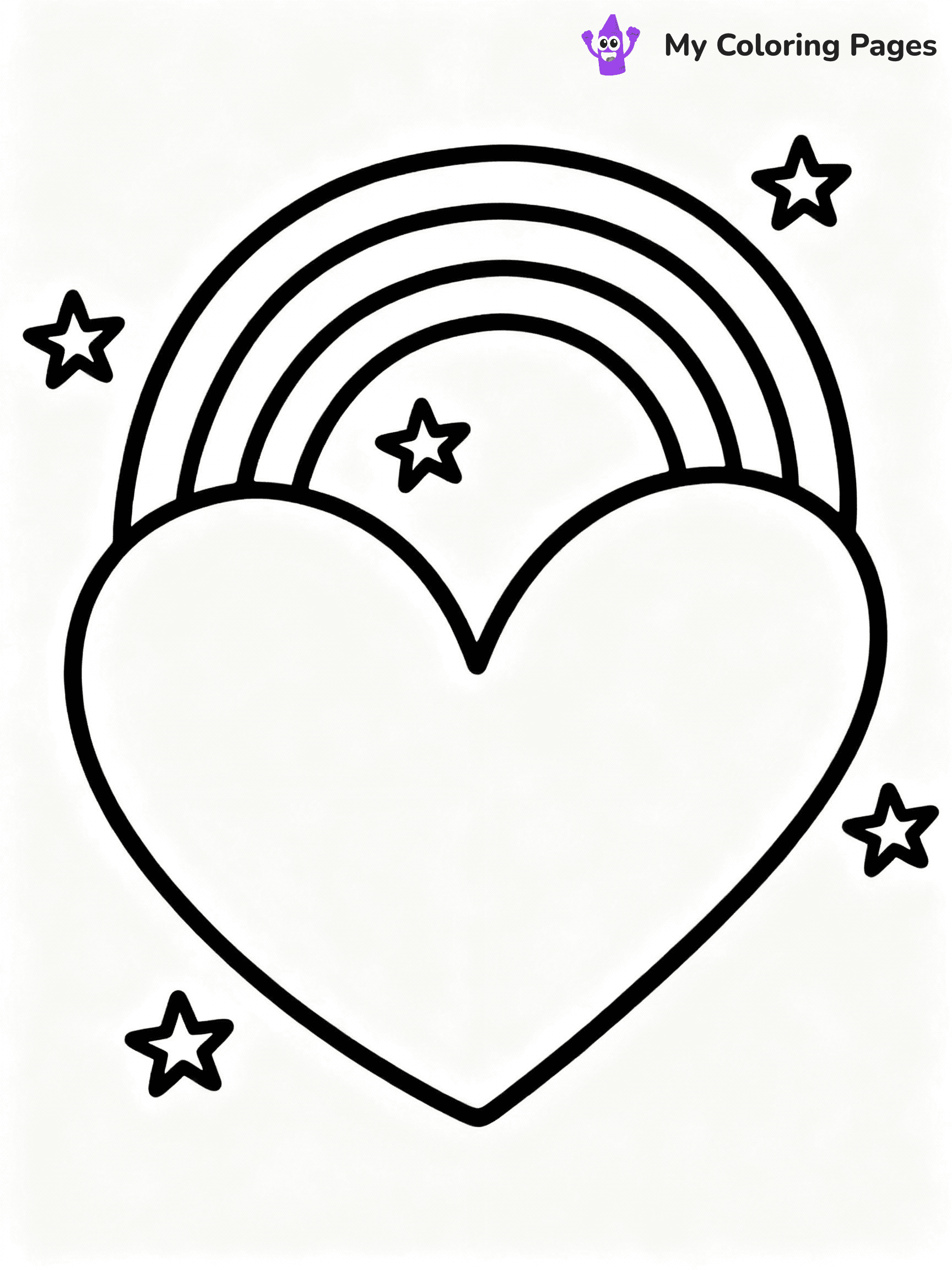 ⚠️ CRITICAL REQUIREMENT - ABSOLUTE BLACK AND WHITE ONLY ⚠️
This MUST be a BLACK AND WHITE line drawing ONLY. NO COLORS whatsoever.
- ONLY pure black lines (#000000) on pure white background (#FFFFFF)
- ABSOLUTELY NO colors, NO shading, NO gradients, NO grayscale
- If there are ANY colors in the output, the image is REJECTED
- This is a COLORING PAGE - meant to be COLORED IN by children
- The output must be UNCOLORED line art ready for coloring
⚠️ SUBJECT TO DRAW: Heart with a rainbow and stars, cheerful and vibrant, joyful outline style
(REMEMBER: Output must be BLACK AND WHITE line art only, NOT colored!)
# COLORING PAGE: BLACK OUTLINES ONLY - WHITE BACKGROUND MANDATORY
Create a **coloring book page** using EXACTLY two values: black lines, white space.
## NON-NEGOTIABLE BINARY RULES
- **ONLY #000000 (black) and #FFFFFF (white)** - NO other values exist
- **EVERY PIXEL = BLACK OR WHITE** - no gray/shading/antialiasing
- **WHITE BACKGROUND MANDATORY** - entire canvas stays white
- **ALL SHAPES HOLLOW** - everything is empty outlines waiting to be colored
- **FORBIDDEN:** fills, shading, gradients, patterns, textures, colors
- **NO SOLID REGIONS** - if it's not a thin line, it's wrong
## Universal Line Standards
- Black outlines ONLY - thin, uniform weight
- Every shape completely empty inside
- Closed contours suitable for coloring
- Simple flat illustration - zero depth/3D/realism
- **Style:** Whimsical Doodle Art Alley - rounded, friendly outlines (unless specified)
## Everything = Outline Only
- Characters/animals: hollow shapes
- Objects/clothing: empty contours
- Backgrounds/scenery: line work only
- Natural elements: outlined forms
- Dark/night areas: don't exist (use outlined symbols)
- Textures/patterns: convert to simple lines
## The Test
Can a child color EVERY white space with crayons? If any area is pre-filled/shaded/gray or colored in, it FAILS. Every shape must be waiting to receive color.
**FINAL OUTPUT**: Binary coloring page. Black lines define shapes. White spaces ready for coloring. Nothing else exists. No exceptions. Print-ready.
⚠️ FINAL REMINDER: Draw the subject "Heart with a rainbow and stars, cheerful and vibrant, joyful outline style" as BLACK AND WHITE line art. Zero colors in output.
