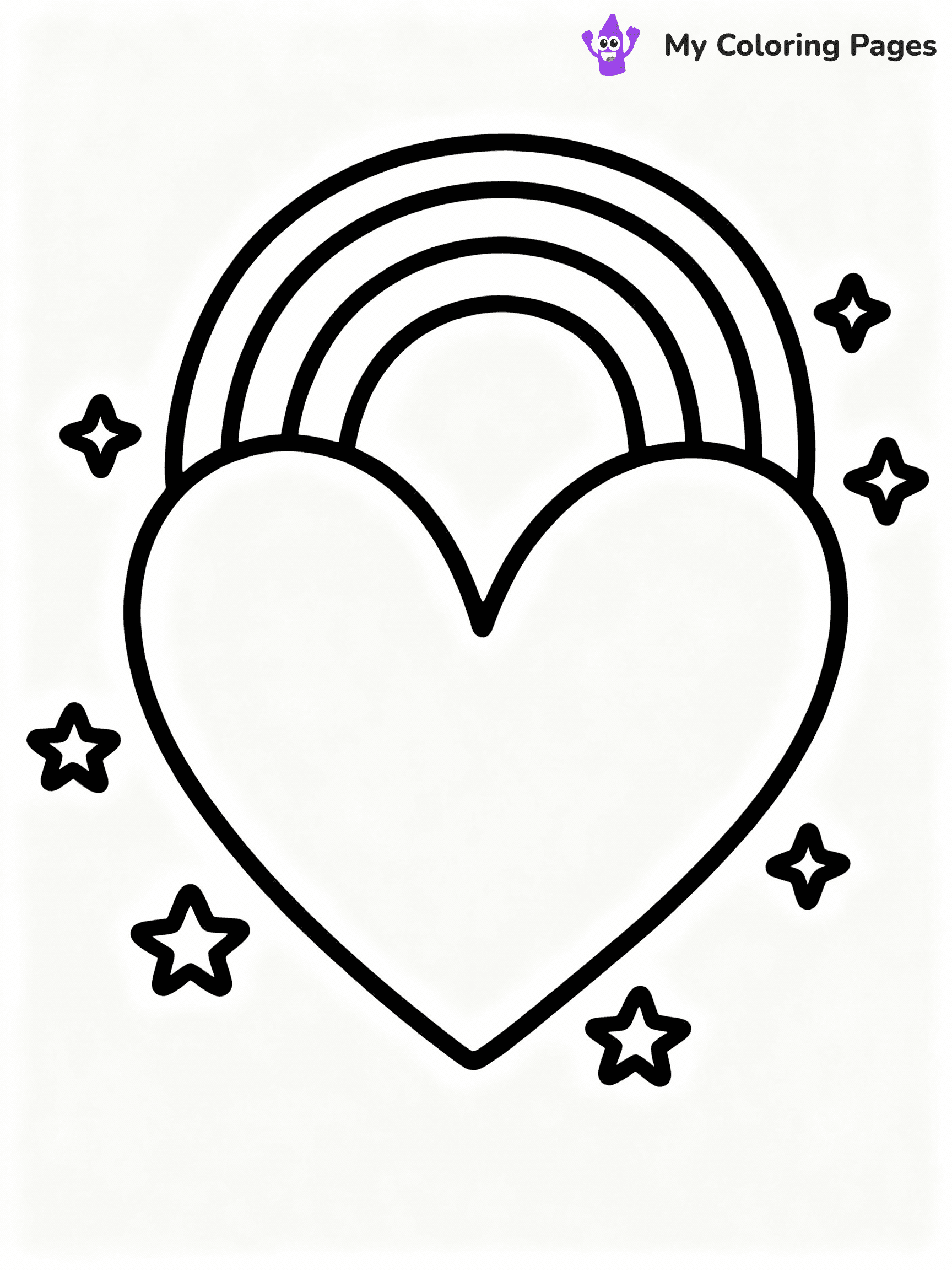 ⚠️ CRITICAL REQUIREMENT - ABSOLUTE BLACK AND WHITE ONLY ⚠️
This MUST be a BLACK AND WHITE line drawing ONLY. NO COLORS whatsoever.
- ONLY pure black lines (#000000) on pure white background (#FFFFFF)
- ABSOLUTELY NO colors, NO shading, NO gradients, NO grayscale
- If there are ANY colors in the output, the image is REJECTED
- This is a COLORING PAGE - meant to be COLORED IN by children
- The output must be UNCOLORED line art ready for coloring
⚠️ SUBJECT TO DRAW: Heart with a rainbow and stars, cheerful and vibrant, joyful outline style
(REMEMBER: Output must be BLACK AND WHITE line art only, NOT colored!)
# COLORING PAGE: BLACK OUTLINES ONLY - WHITE BACKGROUND MANDATORY
Create a **coloring book page** using EXACTLY two values: black lines, white space.
## NON-NEGOTIABLE BINARY RULES
- **ONLY #000000 (black) and #FFFFFF (white)** - NO other values exist
- **EVERY PIXEL = BLACK OR WHITE** - no gray/shading/antialiasing
- **WHITE BACKGROUND MANDATORY** - entire canvas stays white
- **ALL SHAPES HOLLOW** - everything is empty outlines waiting to be colored
- **FORBIDDEN:** fills, shading, gradients, patterns, textures, colors
- **NO SOLID REGIONS** - if it's not a thin line, it's wrong
## Universal Line Standards
- Black outlines ONLY - thin, uniform weight
- Every shape completely empty inside
- Closed contours suitable for coloring
- Simple flat illustration - zero depth/3D/realism
- **Style:** Whimsical Doodle Art Alley - rounded, friendly outlines (unless specified)
## Everything = Outline Only
- Characters/animals: hollow shapes
- Objects/clothing: empty contours
- Backgrounds/scenery: line work only
- Natural elements: outlined forms
- Dark/night areas: don't exist (use outlined symbols)
- Textures/patterns: convert to simple lines
## The Test
Can a child color EVERY white space with crayons? If any area is pre-filled/shaded/gray or colored in, it FAILS. Every shape must be waiting to receive color.
**FINAL OUTPUT**: Binary coloring page. Black lines define shapes. White spaces ready for coloring. Nothing else exists. No exceptions. Print-ready.
⚠️ FINAL REMINDER: Draw the subject "Heart with a rainbow and stars, cheerful and vibrant, joyful outline style" as BLACK AND WHITE line art. Zero colors in output.