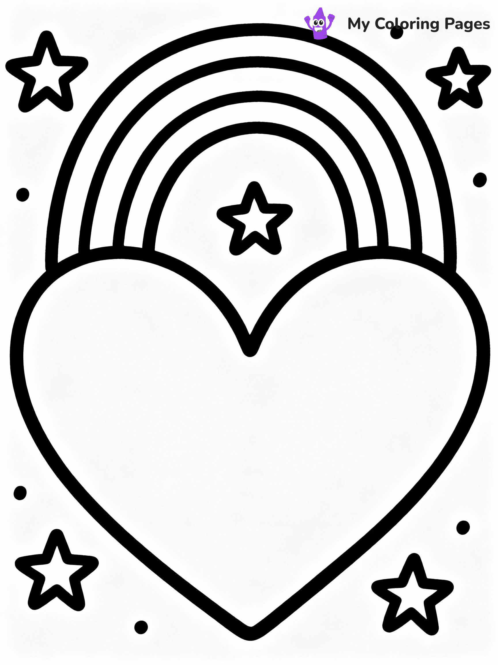 ⚠️ CRITICAL REQUIREMENT - ABSOLUTE BLACK AND WHITE ONLY ⚠️
This MUST be a BLACK AND WHITE line drawing ONLY. NO COLORS whatsoever.
- ONLY pure black lines (#000000) on pure white background (#FFFFFF)
- ABSOLUTELY NO colors, NO shading, NO gradients, NO grayscale
- If there are ANY colors in the output, the image is REJECTED
- This is a COLORING PAGE - meant to be COLORED IN by children
- The output must be UNCOLORED line art ready for coloring
⚠️ SUBJECT TO DRAW: Heart with a rainbow and stars, cheerful and vibrant, joyful outline style
(REMEMBER: Output must be BLACK AND WHITE line art only, NOT colored!)
# COLORING PAGE: BLACK OUTLINES ONLY - WHITE BACKGROUND MANDATORY
Create a **coloring book page** using EXACTLY two values: black lines, white space.
## NON-NEGOTIABLE BINARY RULES
- **ONLY #000000 (black) and #FFFFFF (white)** - NO other values exist
- **EVERY PIXEL = BLACK OR WHITE** - no gray/shading/antialiasing
- **WHITE BACKGROUND MANDATORY** - entire canvas stays white
- **ALL SHAPES HOLLOW** - everything is empty outlines waiting to be colored
- **FORBIDDEN:** fills, shading, gradients, patterns, textures, colors
- **NO SOLID REGIONS** - if it's not a thin line, it's wrong
## Universal Line Standards
- Black outlines ONLY - thin, uniform weight
- Every shape completely empty inside
- Closed contours suitable for coloring
- Simple flat illustration - zero depth/3D/realism
- **Style:** Whimsical Doodle Art Alley - rounded, friendly outlines (unless specified)
## Everything = Outline Only
- Characters/animals: hollow shapes
- Objects/clothing: empty contours
- Backgrounds/scenery: line work only
- Natural elements: outlined forms
- Dark/night areas: don't exist (use outlined symbols)
- Textures/patterns: convert to simple lines
## The Test
Can a child color EVERY white space with crayons? If any area is pre-filled/shaded/gray or colored in, it FAILS. Every shape must be waiting to receive color.
**FINAL OUTPUT**: Binary coloring page. Black lines define shapes. White spaces ready for coloring. Nothing else exists. No exceptions. Print-ready.
⚠️ FINAL REMINDER: Draw the subject "Heart with a rainbow and stars, cheerful and vibrant, joyful outline style" as BLACK AND WHITE line art. Zero colors in output.