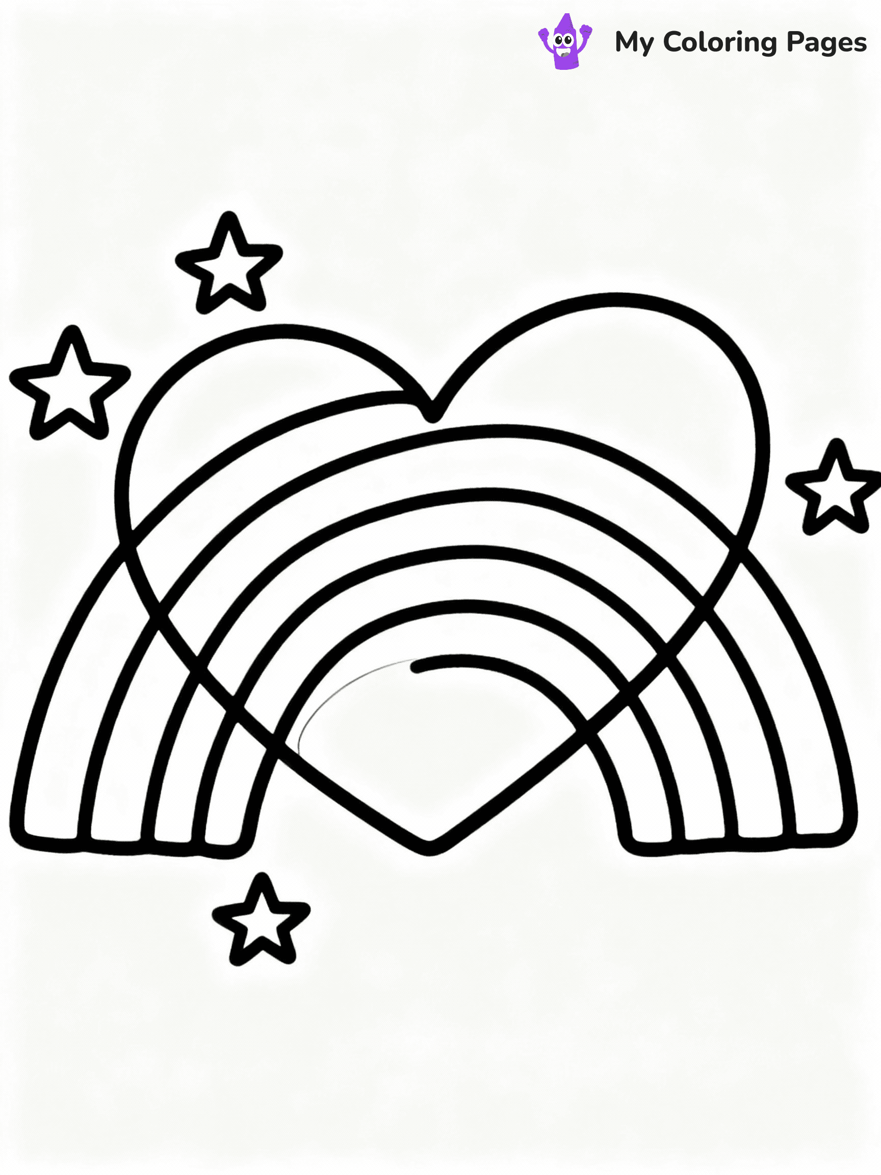 ⚠️ CRITICAL REQUIREMENT - ABSOLUTE BLACK AND WHITE ONLY ⚠️
This MUST be a BLACK AND WHITE line drawing ONLY. NO COLORS whatsoever.
- ONLY pure black lines (#000000) on pure white background (#FFFFFF)
- ABSOLUTELY NO colors, NO shading, NO gradients, NO grayscale
- If there are ANY colors in the output, the image is REJECTED
- This is a COLORING PAGE - meant to be COLORED IN by children
- The output must be UNCOLORED line art ready for coloring
⚠️ SUBJECT TO DRAW: Heart with a rainbow and stars, cheerful and vibrant, joyful outline style
(REMEMBER: Output must be BLACK AND WHITE line art only, NOT colored!)
# COLORING PAGE: BLACK OUTLINES ONLY - WHITE BACKGROUND MANDATORY
Create a **coloring book page** using EXACTLY two values: black lines, white space.
## NON-NEGOTIABLE BINARY RULES
- **ONLY #000000 (black) and #FFFFFF (white)** - NO other values exist
- **EVERY PIXEL = BLACK OR WHITE** - no gray/shading/antialiasing
- **WHITE BACKGROUND MANDATORY** - entire canvas stays white
- **ALL SHAPES HOLLOW** - everything is empty outlines waiting to be colored
- **FORBIDDEN:** fills, shading, gradients, patterns, textures, colors
- **NO SOLID REGIONS** - if it's not a thin line, it's wrong
## Universal Line Standards
- Black outlines ONLY - thin, uniform weight
- Every shape completely empty inside
- Closed contours suitable for coloring
- Simple flat illustration - zero depth/3D/realism
- **Style:** Whimsical Doodle Art Alley - rounded, friendly outlines (unless specified)
## Everything = Outline Only
- Characters/animals: hollow shapes
- Objects/clothing: empty contours
- Backgrounds/scenery: line work only
- Natural elements: outlined forms
- Dark/night areas: don't exist (use outlined symbols)
- Textures/patterns: convert to simple lines
## The Test
Can a child color EVERY white space with crayons? If any area is pre-filled/shaded/gray or colored in, it FAILS. Every shape must be waiting to receive color.
**FINAL OUTPUT**: Binary coloring page. Black lines define shapes. White spaces ready for coloring. Nothing else exists. No exceptions. Print-ready.
⚠️ FINAL REMINDER: Draw the subject "Heart with a rainbow and stars, cheerful and vibrant, joyful outline style" as BLACK AND WHITE line art. Zero colors in output.