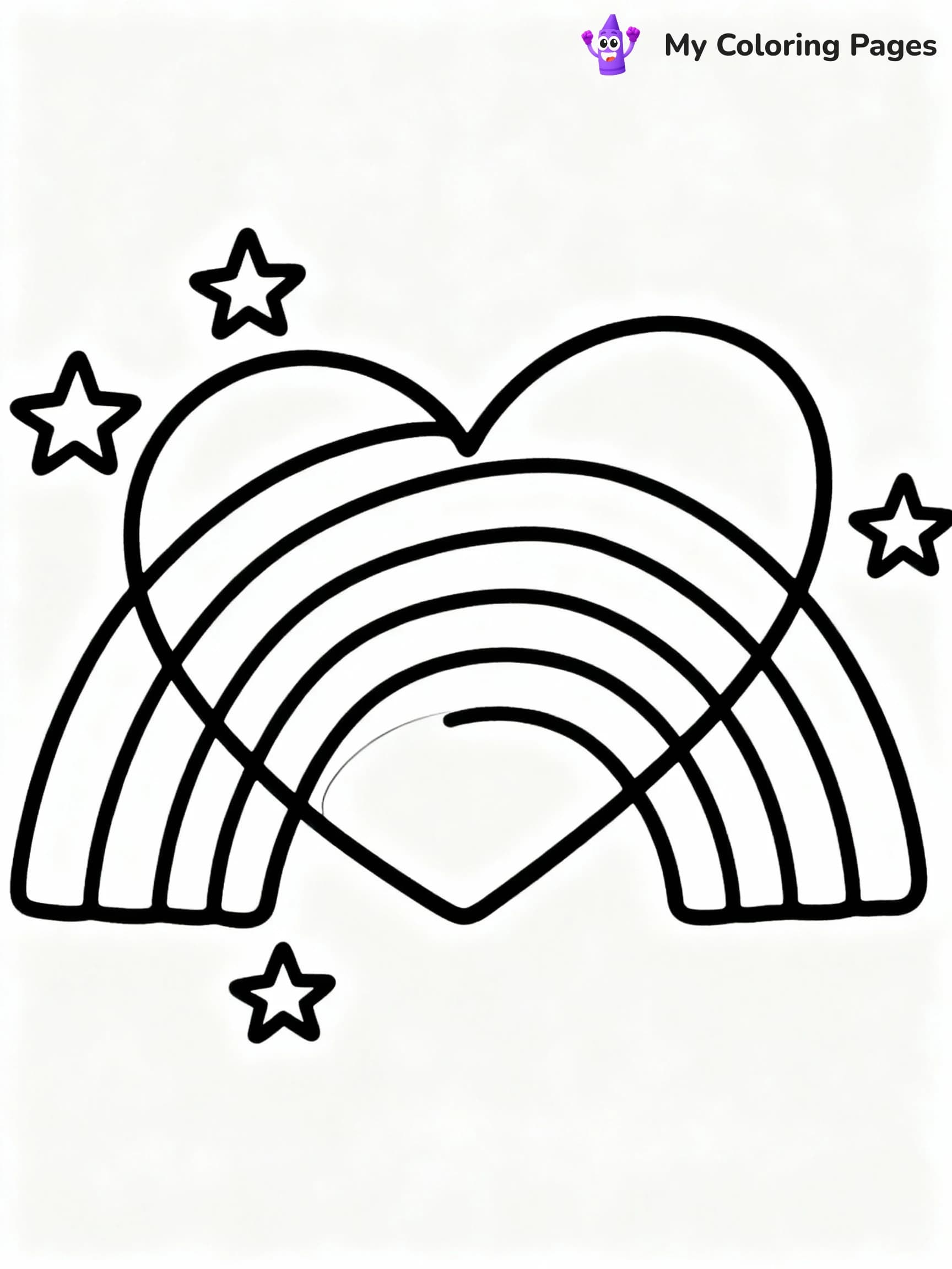 Heart Coloring Pages - 3