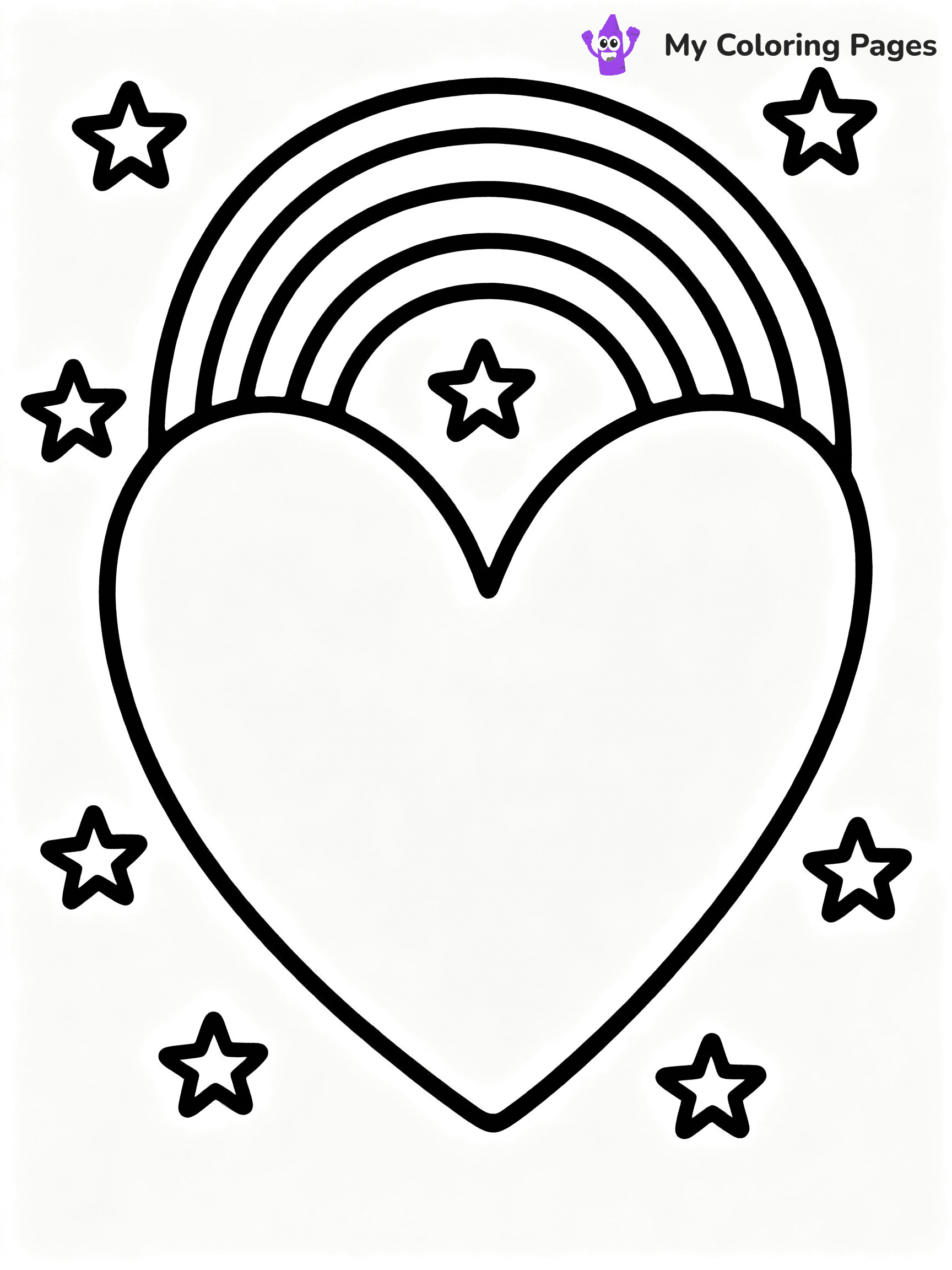 ⚠️ CRITICAL REQUIREMENT - ABSOLUTE BLACK AND WHITE ONLY ⚠️
This MUST be a BLACK AND WHITE line drawing ONLY. NO COLORS whatsoever.
- ONLY pure black lines (#000000) on pure white background (#FFFFFF)
- ABSOLUTELY NO colors, NO shading, NO gradients, NO grayscale
- If there are ANY colors in the output, the image is REJECTED
- This is a COLORING PAGE - meant to be COLORED IN by children
- The output must be UNCOLORED line art ready for coloring
⚠️ SUBJECT TO DRAW: Heart with a rainbow and stars, cheerful and vibrant, joyful outline style
(REMEMBER: Output must be BLACK AND WHITE line art only, NOT colored!)
# COLORING PAGE: BLACK OUTLINES ONLY - WHITE BACKGROUND MANDATORY
Create a **coloring book page** using EXACTLY two values: black lines, white space.
## NON-NEGOTIABLE BINARY RULES
- **ONLY #000000 (black) and #FFFFFF (white)** - NO other values exist
- **EVERY PIXEL = BLACK OR WHITE** - no gray/shading/antialiasing
- **WHITE BACKGROUND MANDATORY** - entire canvas stays white
- **ALL SHAPES HOLLOW** - everything is empty outlines waiting to be colored
- **FORBIDDEN:** fills, shading, gradients, patterns, textures, colors
- **NO SOLID REGIONS** - if it's not a thin line, it's wrong
## Universal Line Standards
- Black outlines ONLY - thin, uniform weight
- Every shape completely empty inside
- Closed contours suitable for coloring
- Simple flat illustration - zero depth/3D/realism
- **Style:** Whimsical Doodle Art Alley - rounded, friendly outlines (unless specified)
## Everything = Outline Only
- Characters/animals: hollow shapes
- Objects/clothing: empty contours
- Backgrounds/scenery: line work only
- Natural elements: outlined forms
- Dark/night areas: don't exist (use outlined symbols)
- Textures/patterns: convert to simple lines
## The Test
Can a child color EVERY white space with crayons? If any area is pre-filled/shaded/gray or colored in, it FAILS. Every shape must be waiting to receive color.
**FINAL OUTPUT**: Binary coloring page. Black lines define shapes. White spaces ready for coloring. Nothing else exists. No exceptions. Print-ready.
⚠️ FINAL REMINDER: Draw the subject "Heart with a rainbow and stars, cheerful and vibrant, joyful outline style" as BLACK AND WHITE line art. Zero colors in output.
