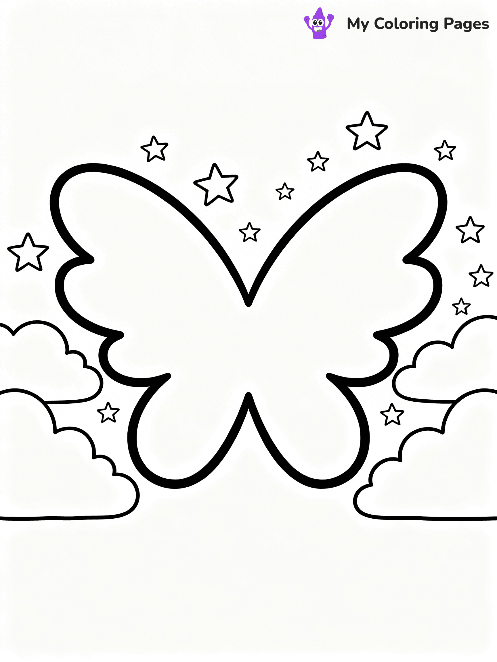 Angel Wings Coloring Pages - 3