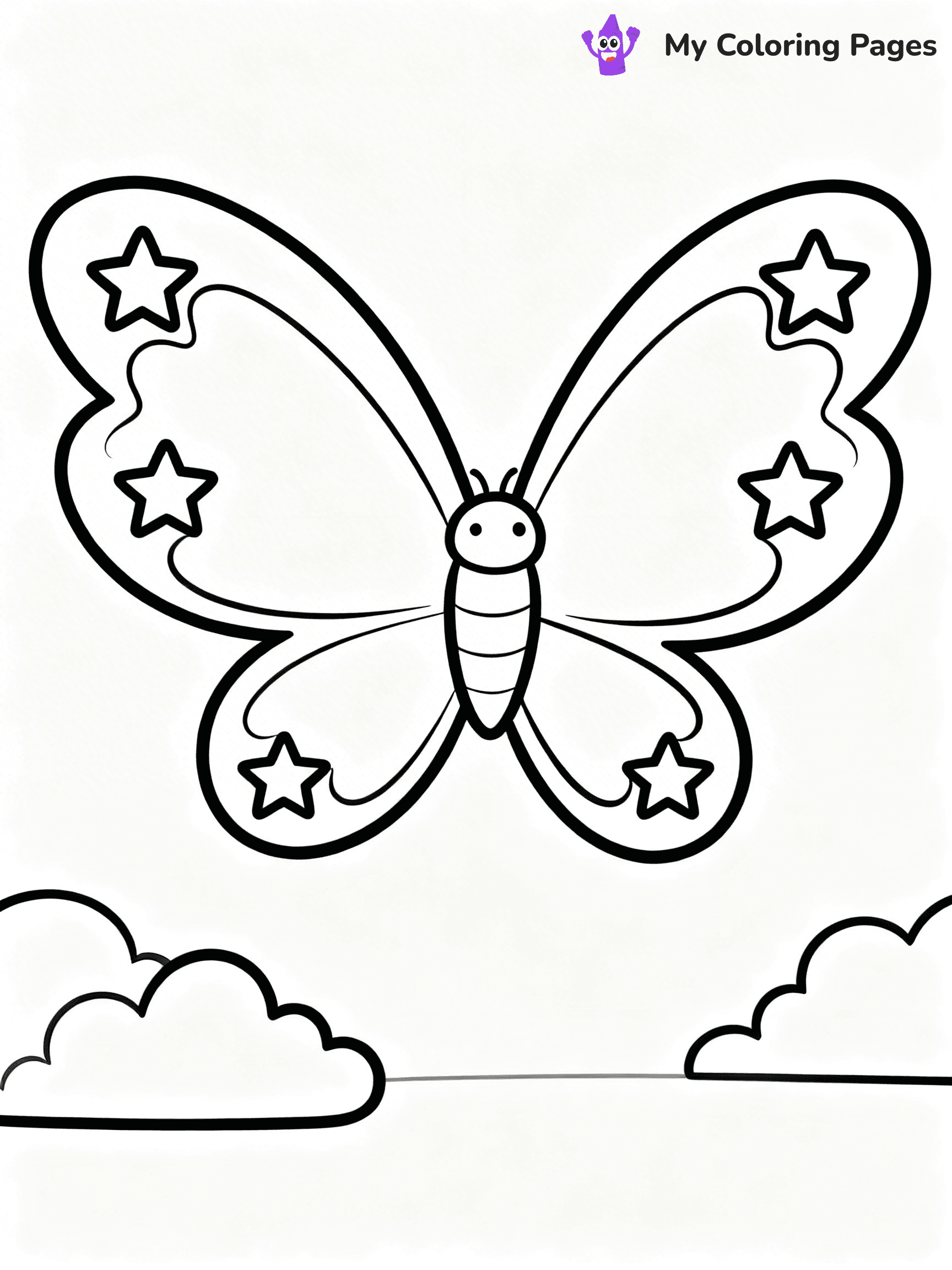 Angel Wings Coloring Pages - 2