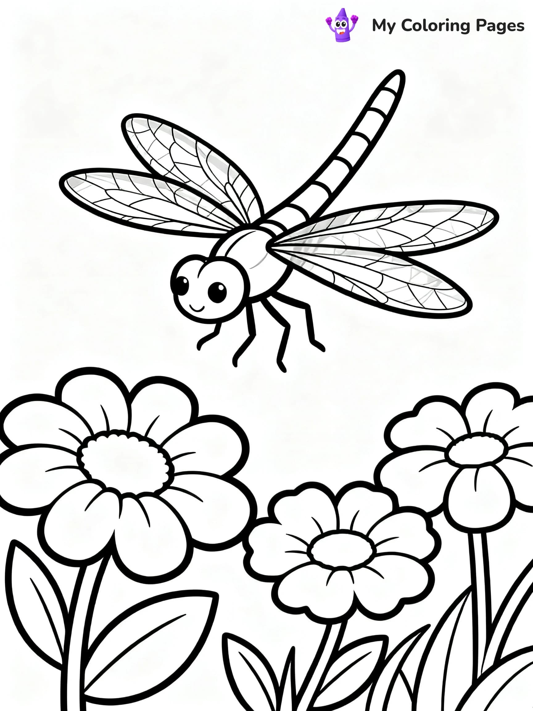 Preschool Insect Coloring Pages - 23