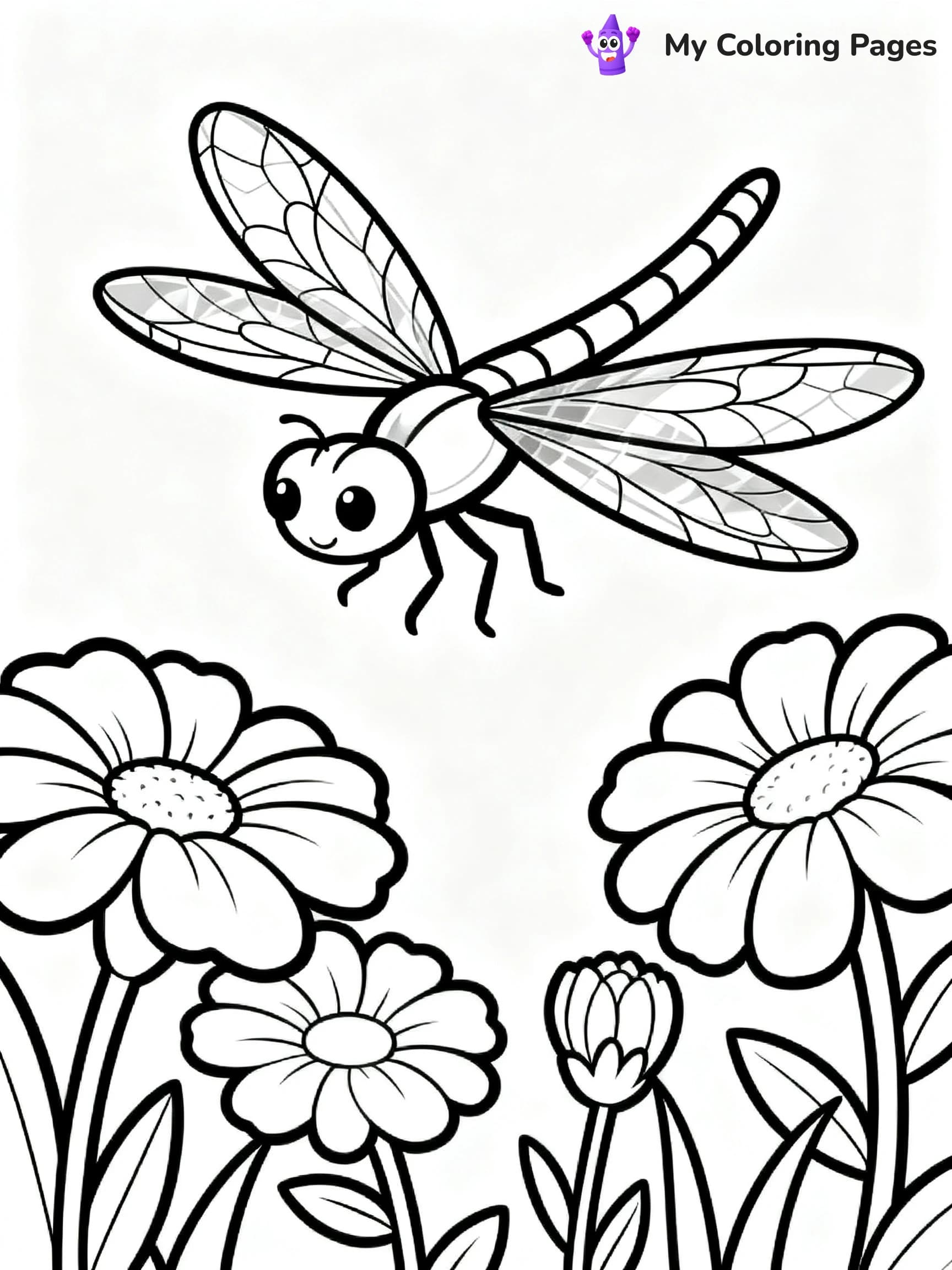 Preschool Insect Coloring Pages - 20