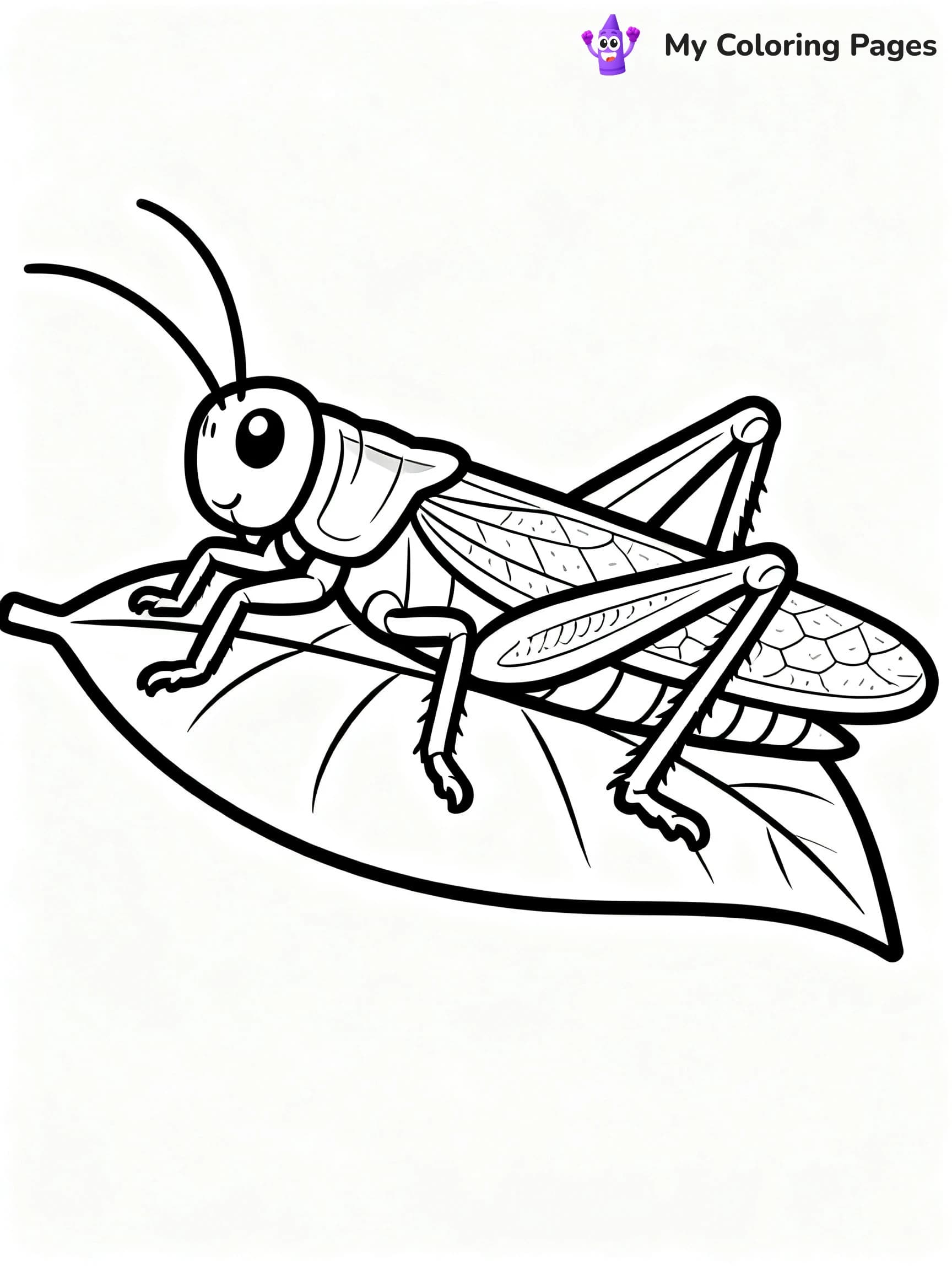 Preschool Insect Coloring Pages - 17