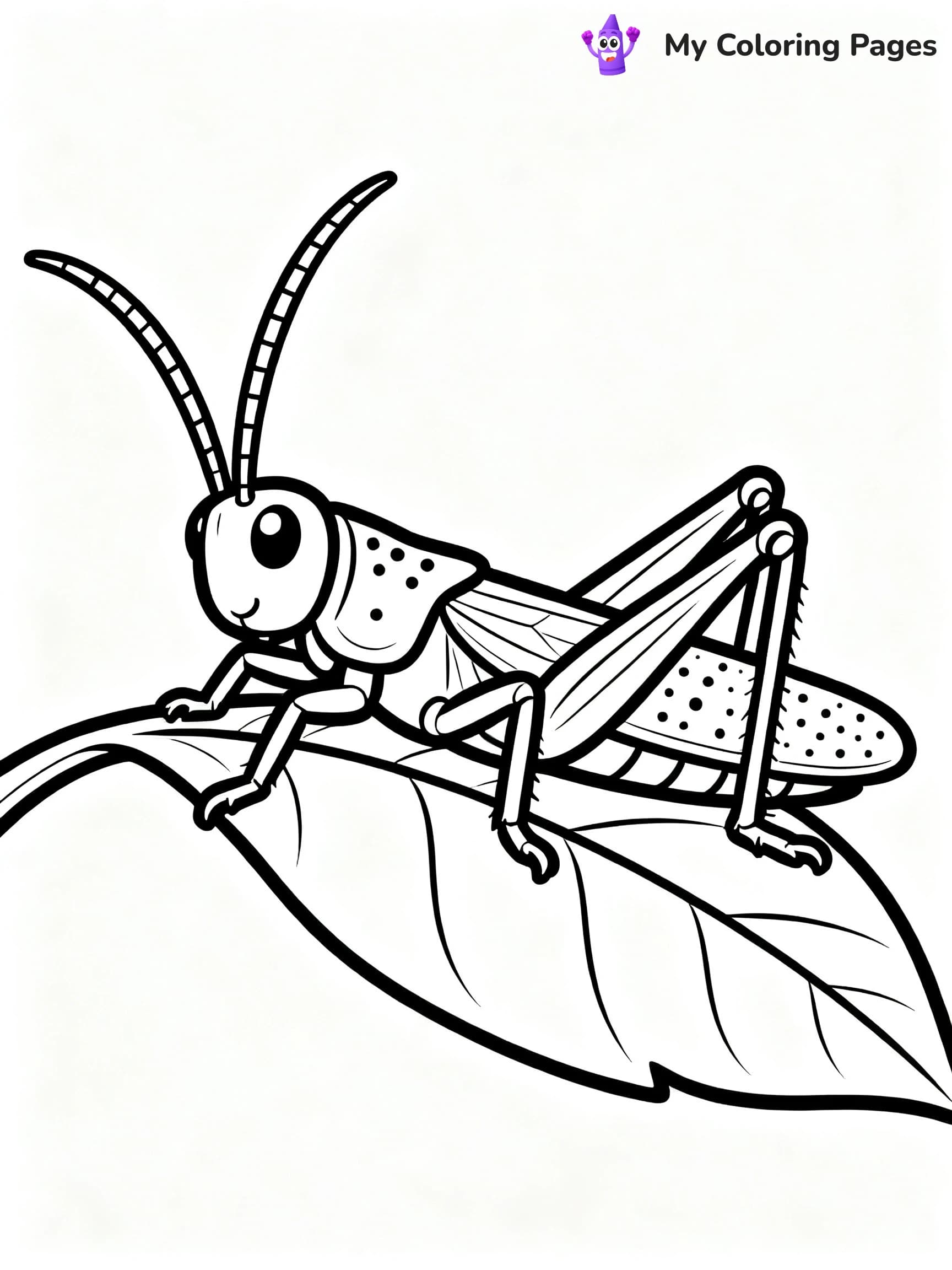Preschool Insect Coloring Pages - 15