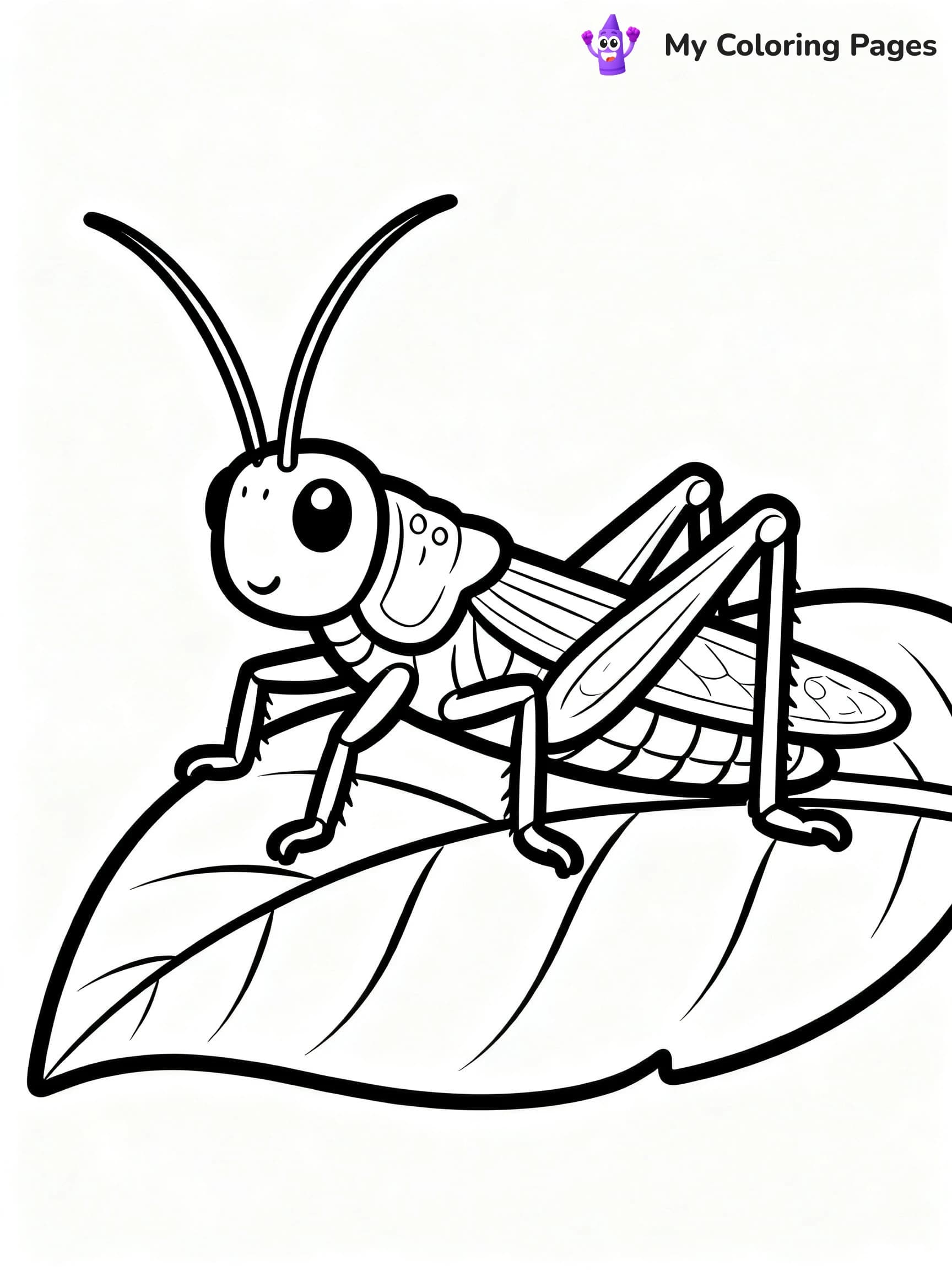 Preschool Insect Coloring Pages - 14