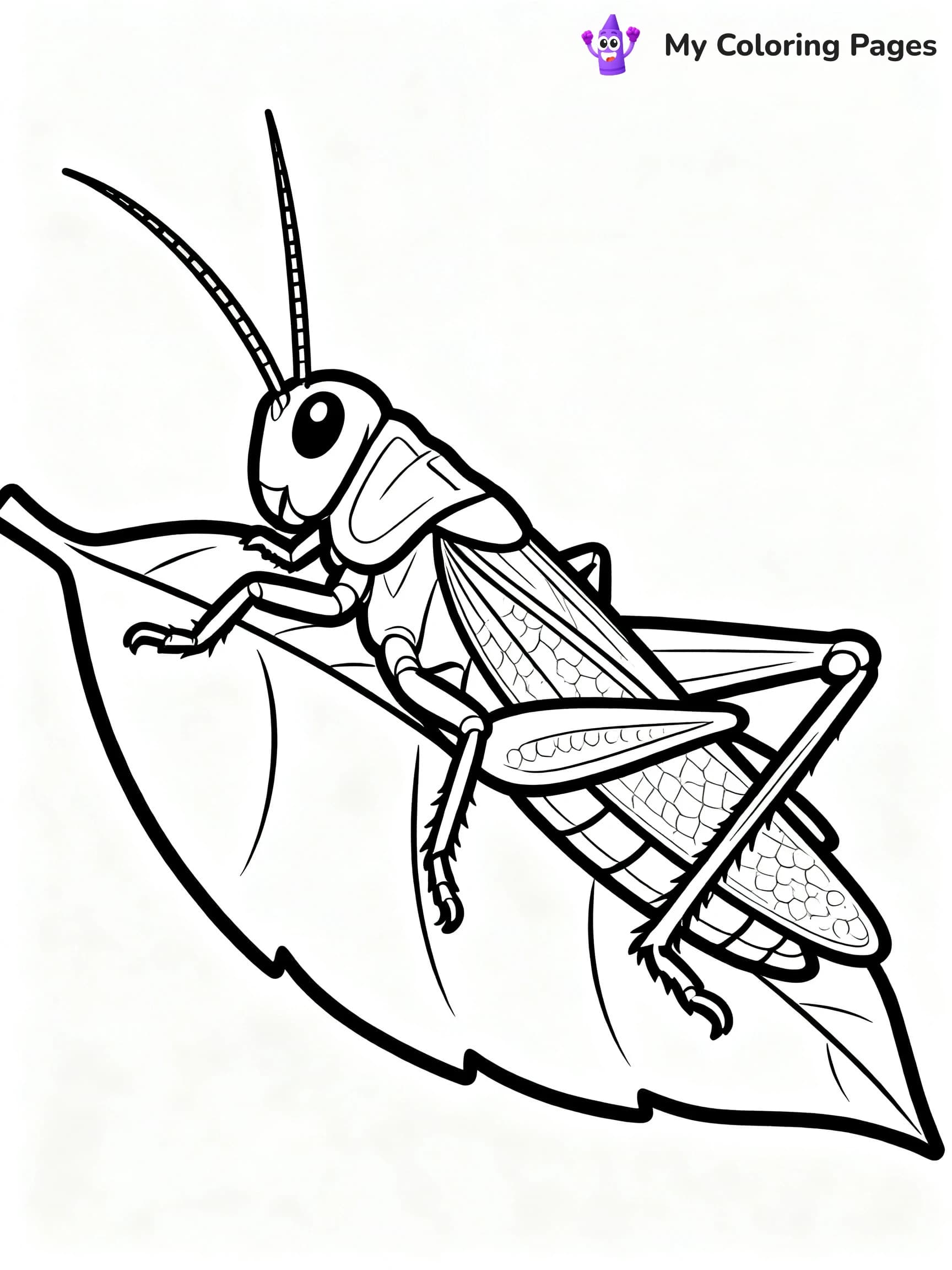 Preschool Insect Coloring Pages - 13