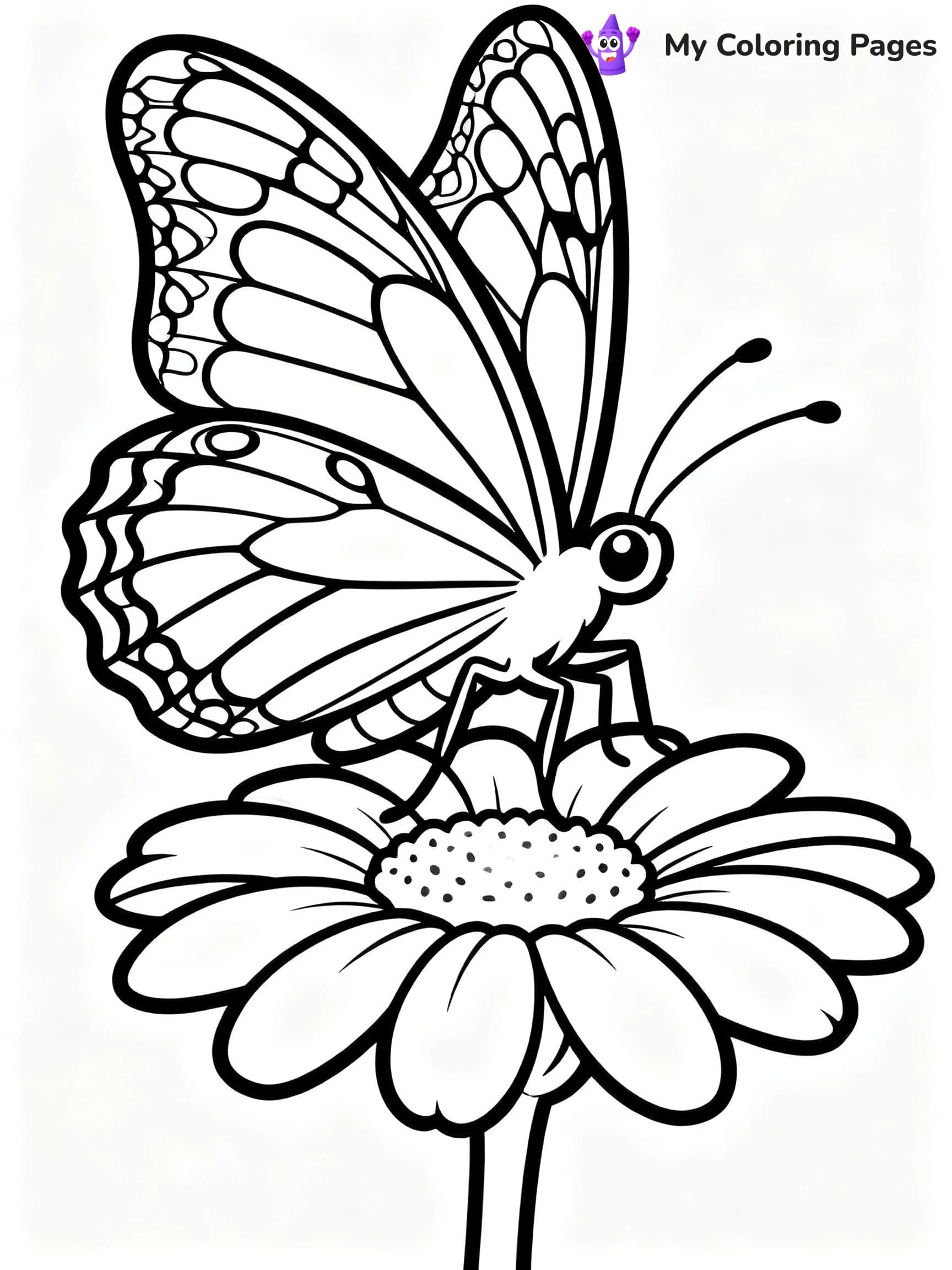 Preschool Insect Coloring Pages - 12